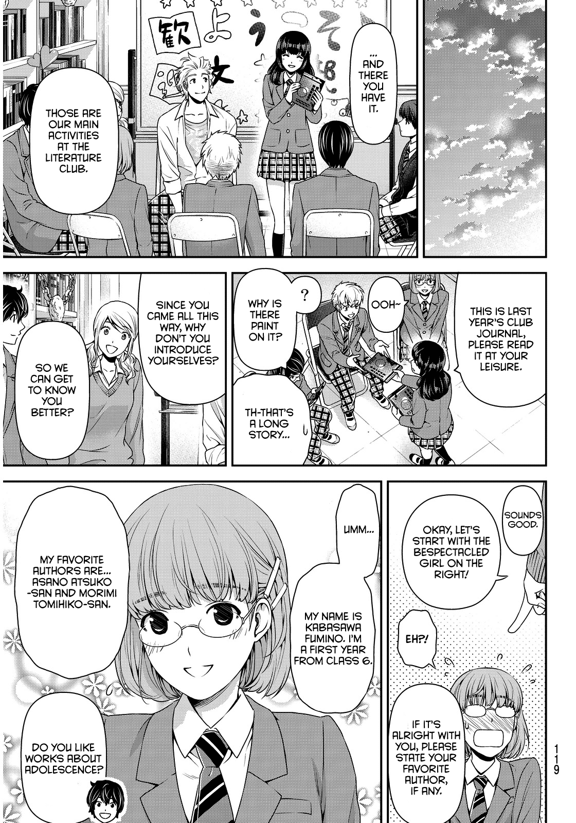 Domestic na Kanojo Chapter 73 - Page 12