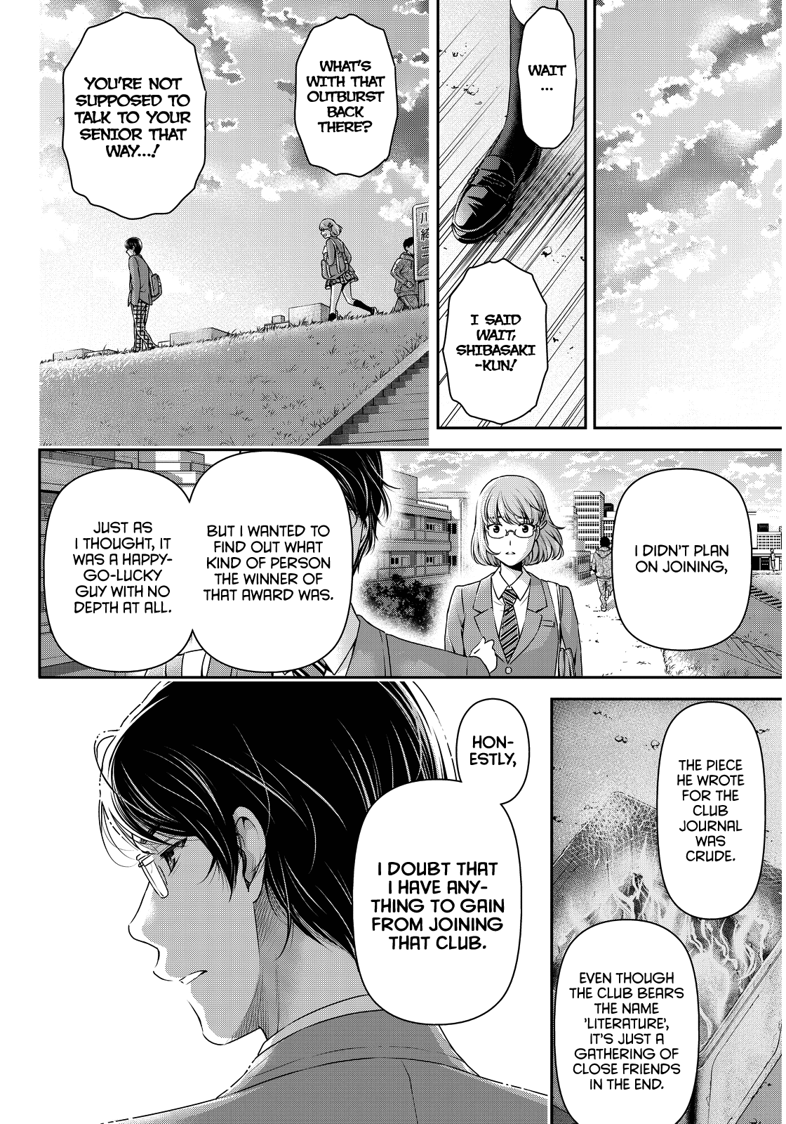 Domestic na Kanojo Chapter 74 - Page 10