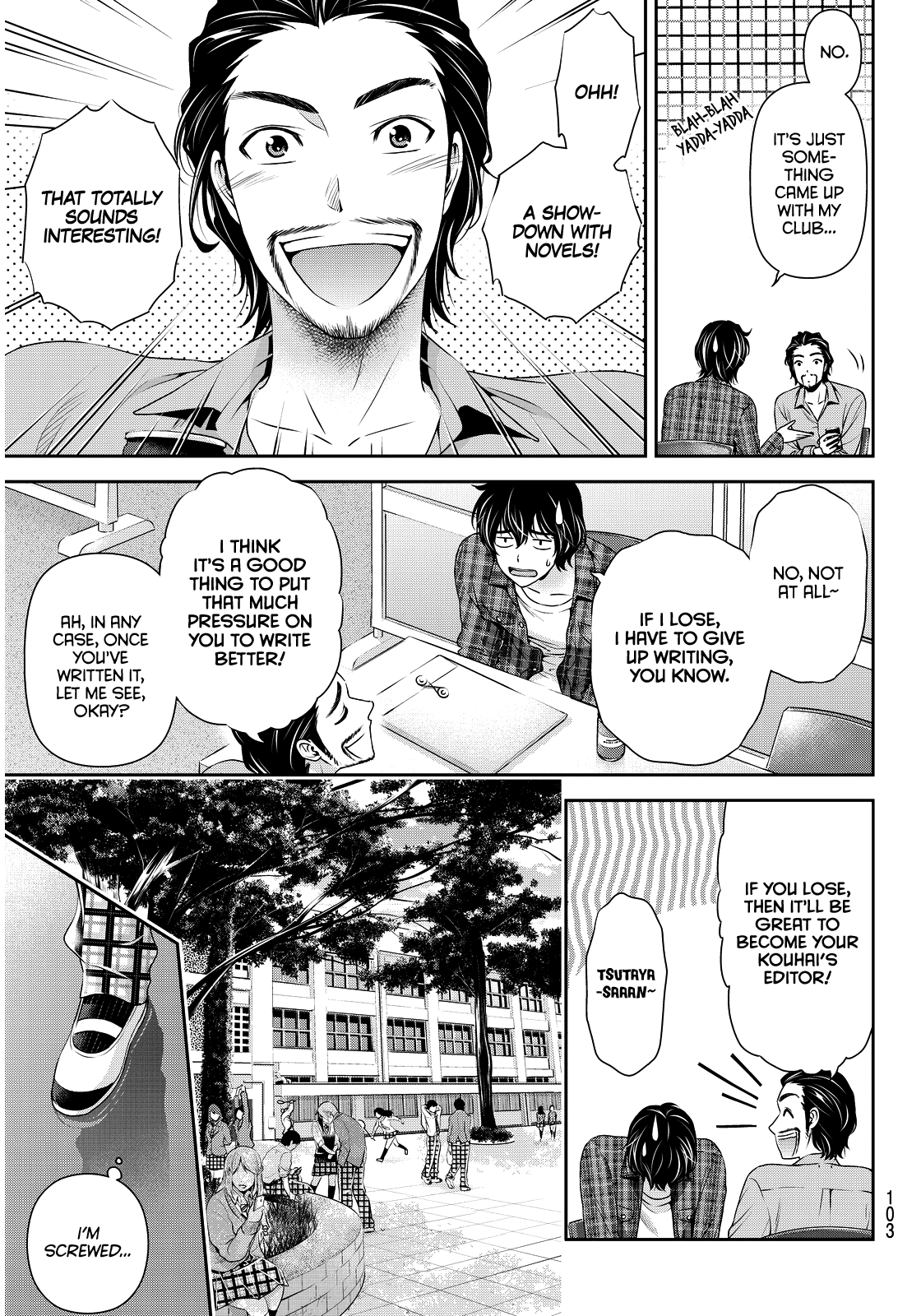 Domestic na Kanojo Chapter 75 - Page 12
