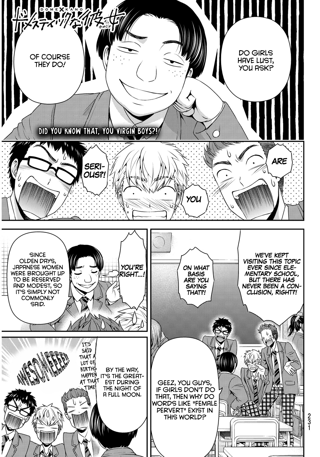Domestic na Kanojo Chapter 80 - Page 1