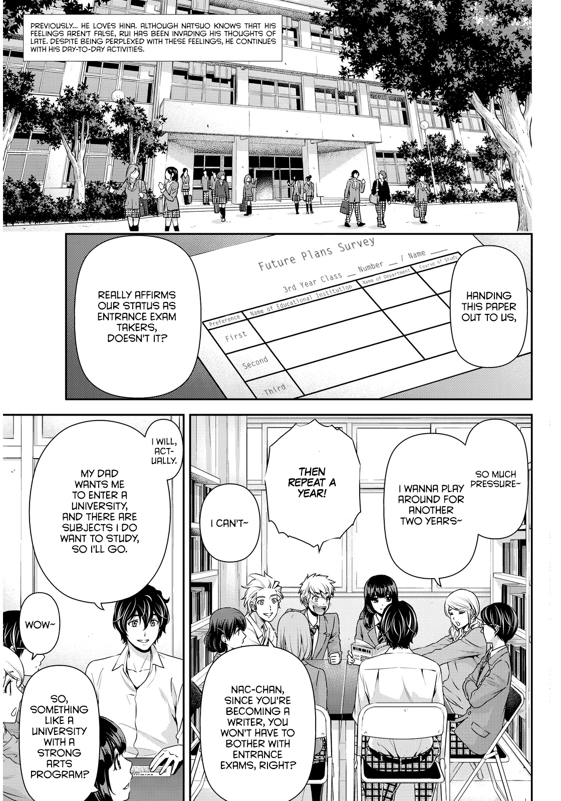 Domestic na Kanojo Chapter 83 - Page 2