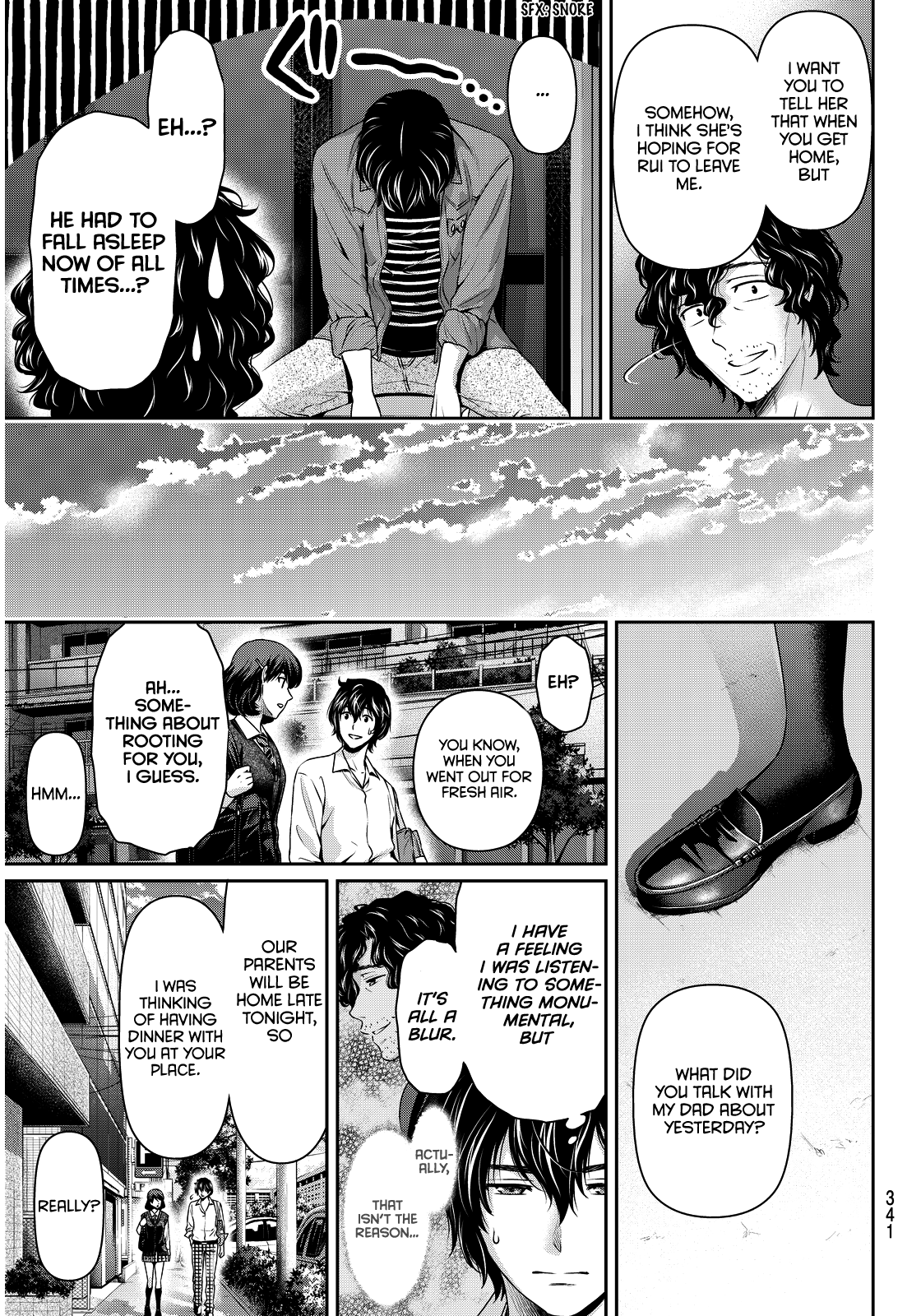 Domestic na Kanojo Chapter 87 - Page 17