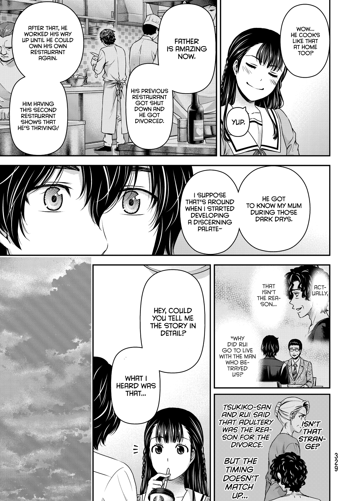 Domestic na Kanojo Chapter 89 - Page 17