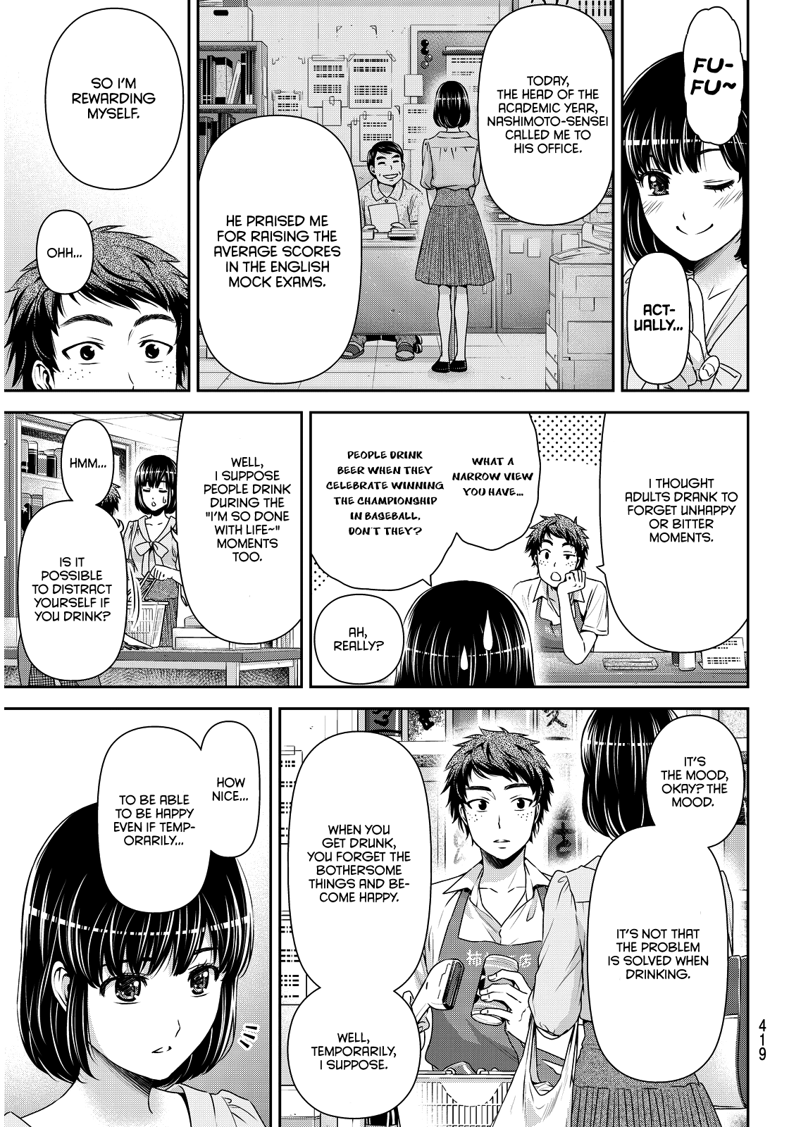 Domestic na Kanojo Chapter 92 - Page 9