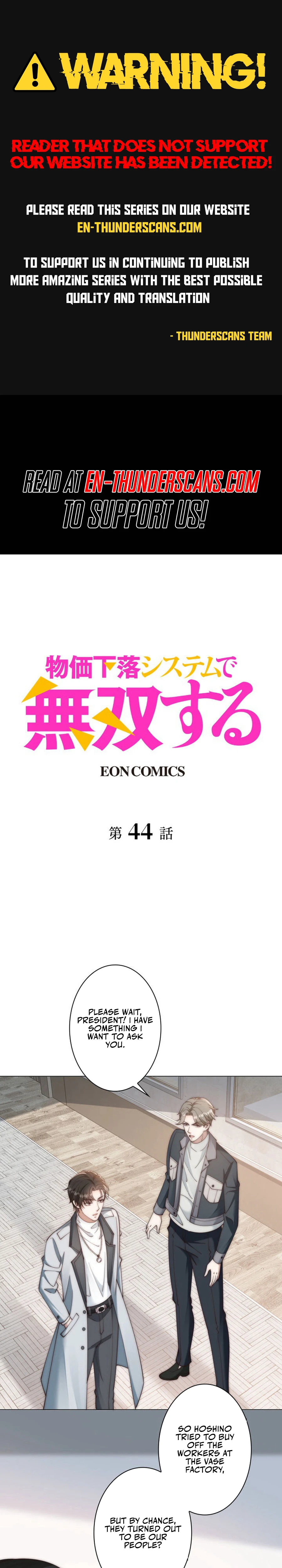 Dominating with the Price Collapse System Chapter 44 - Page 1