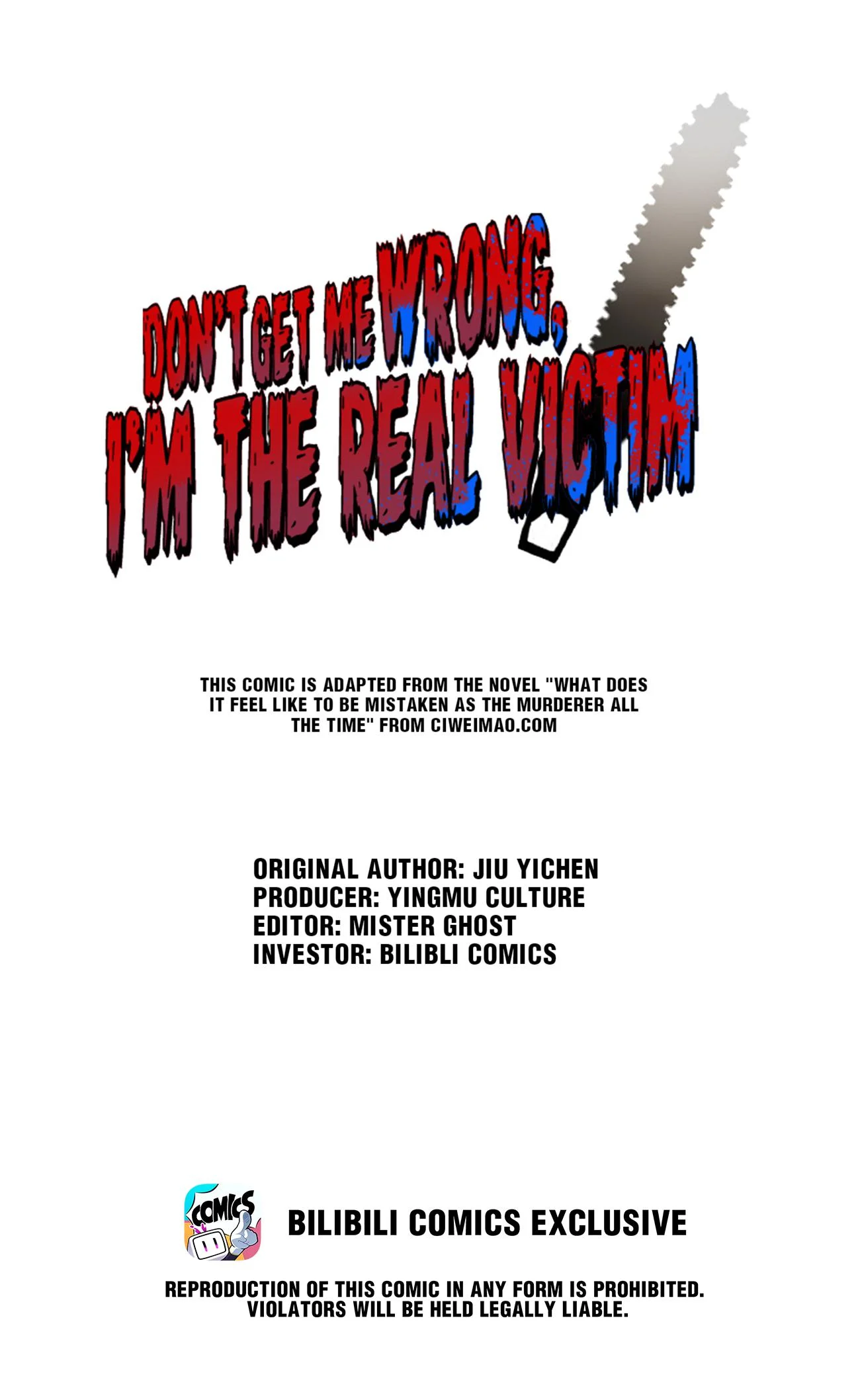 Don’t Get Me Wrong, I’m The Real Victim! Chapter 10.1 - Page 1