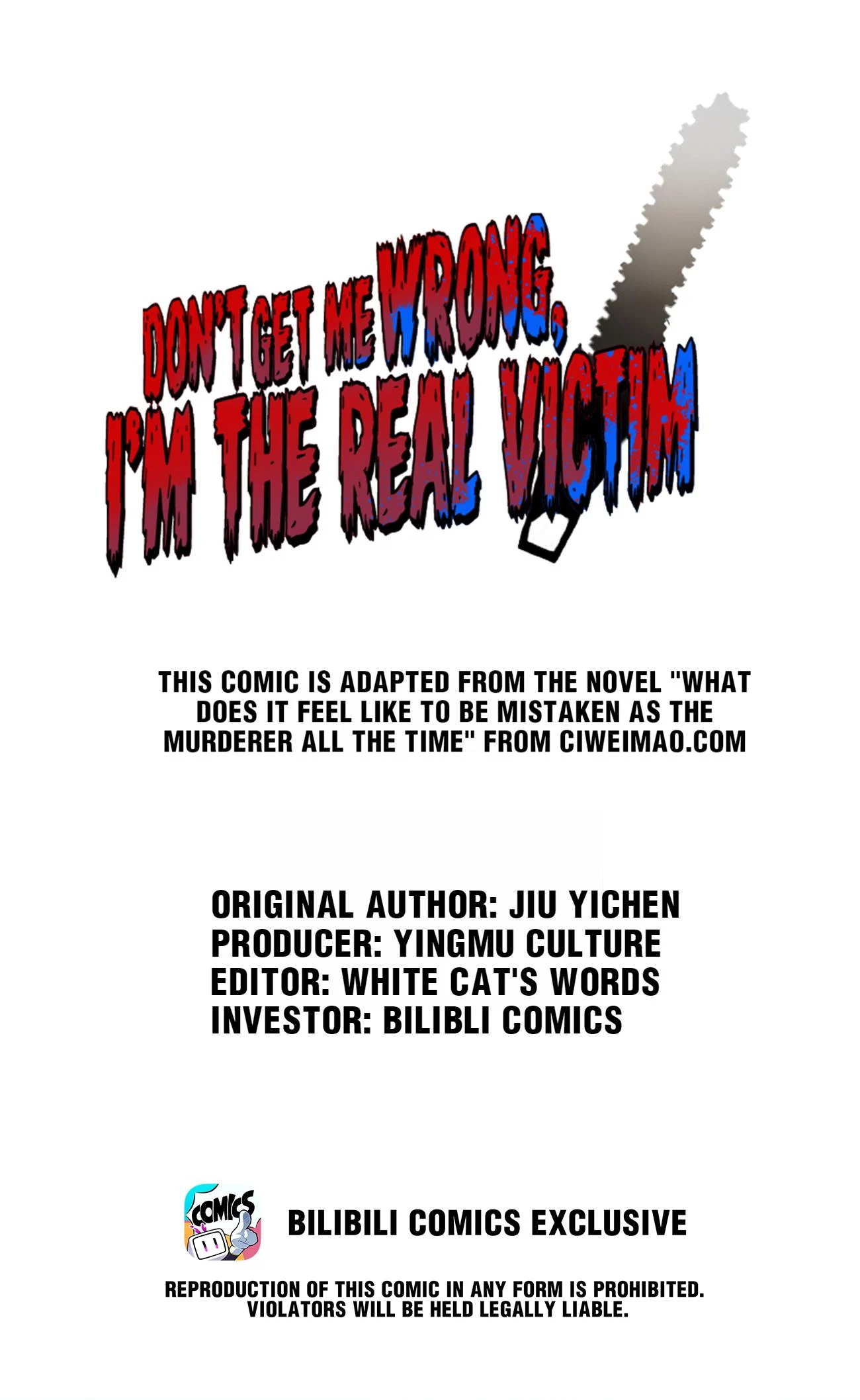 Don’t Get Me Wrong, I’m The Real Victim! Chapter 60 - Page 1