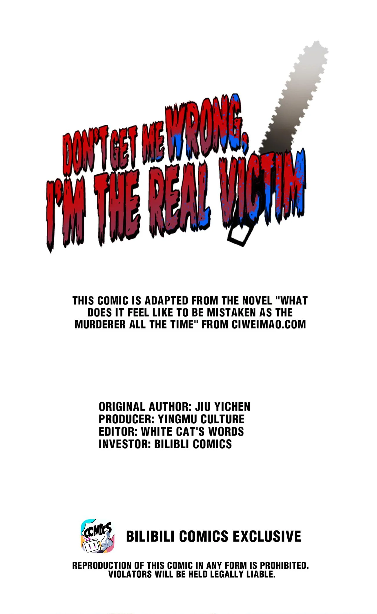 Don’t Get Me Wrong, I’m The Real Victim! Chapter 62 - Page 1