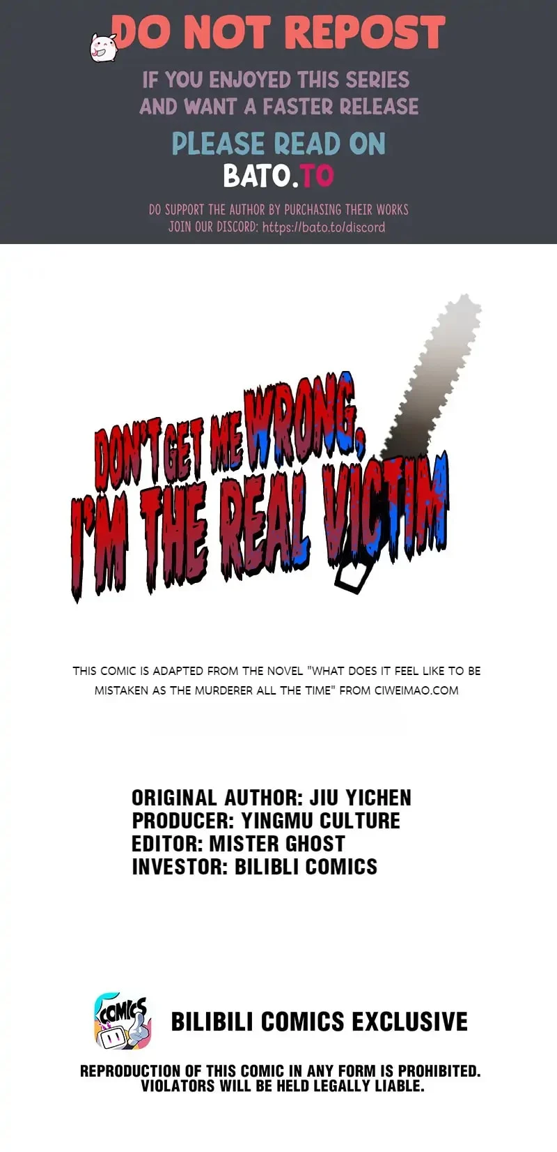 Don’t Get Me Wrong, I’m The Real Victim! Chapter 7 - Page 1