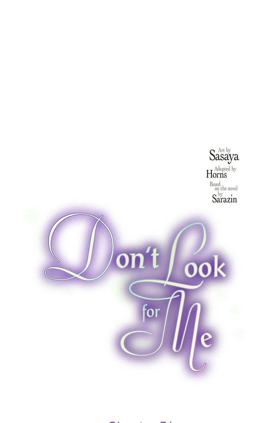 Don’t Look For Me Chapter 51 - Page 21