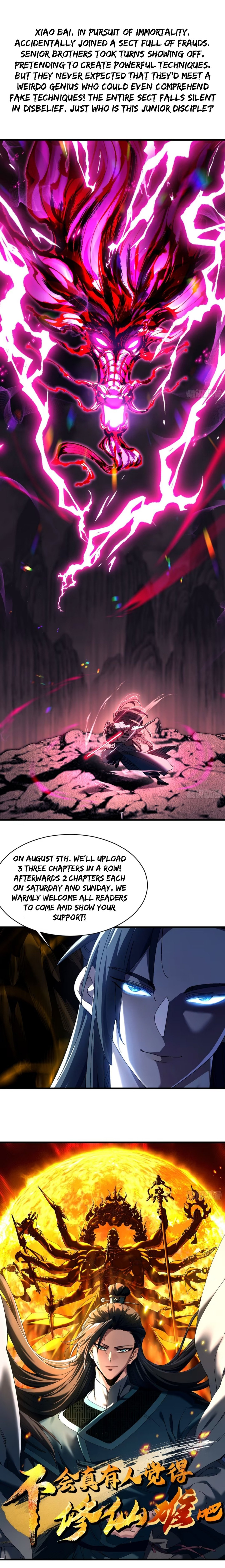 Don’t Tell Me You Think Cultivating Immortality Is Difficult? Chapter 0 - Page 0