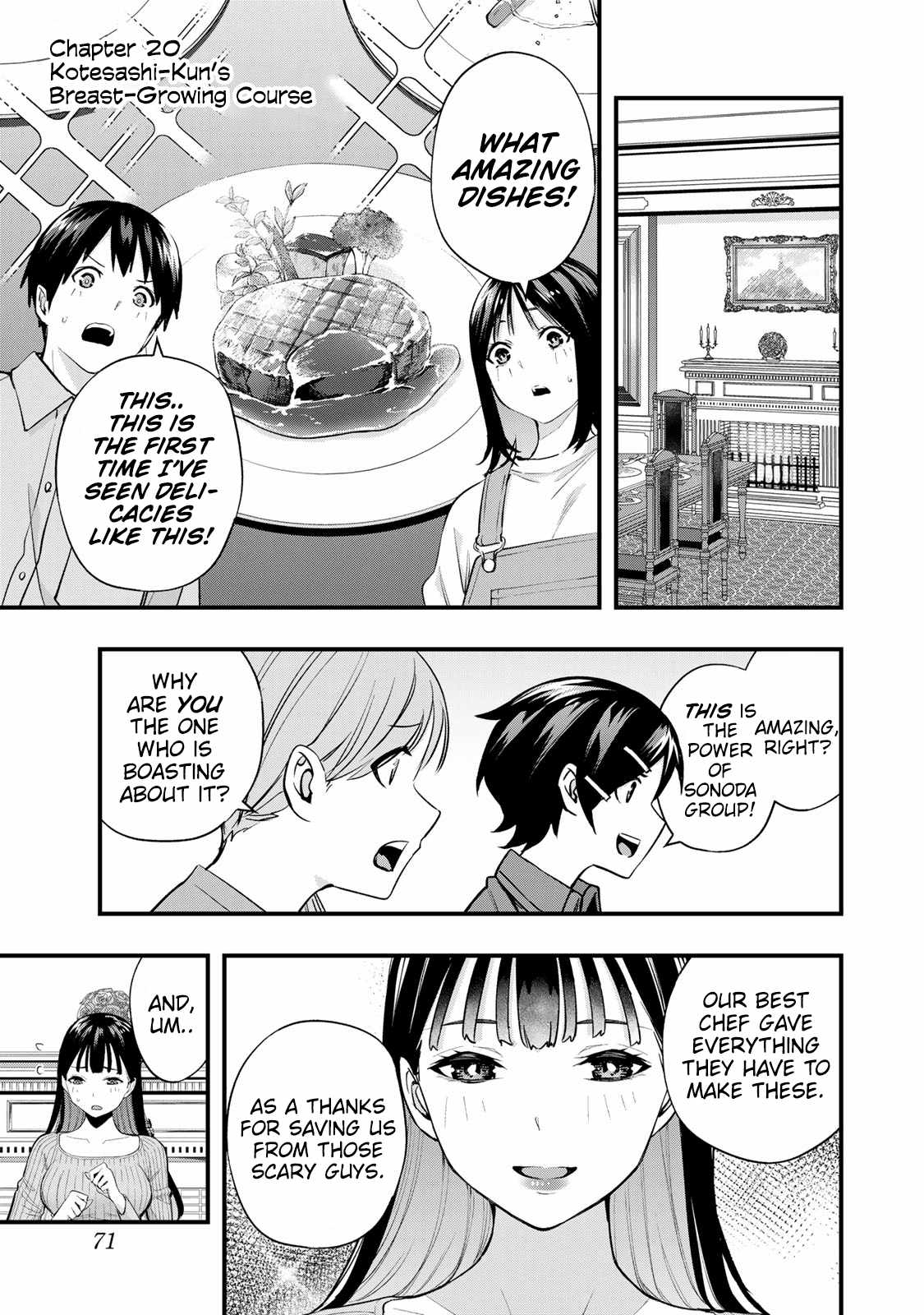Don’t Touch, Kotesashi-kun Chapter 20 - Page 1