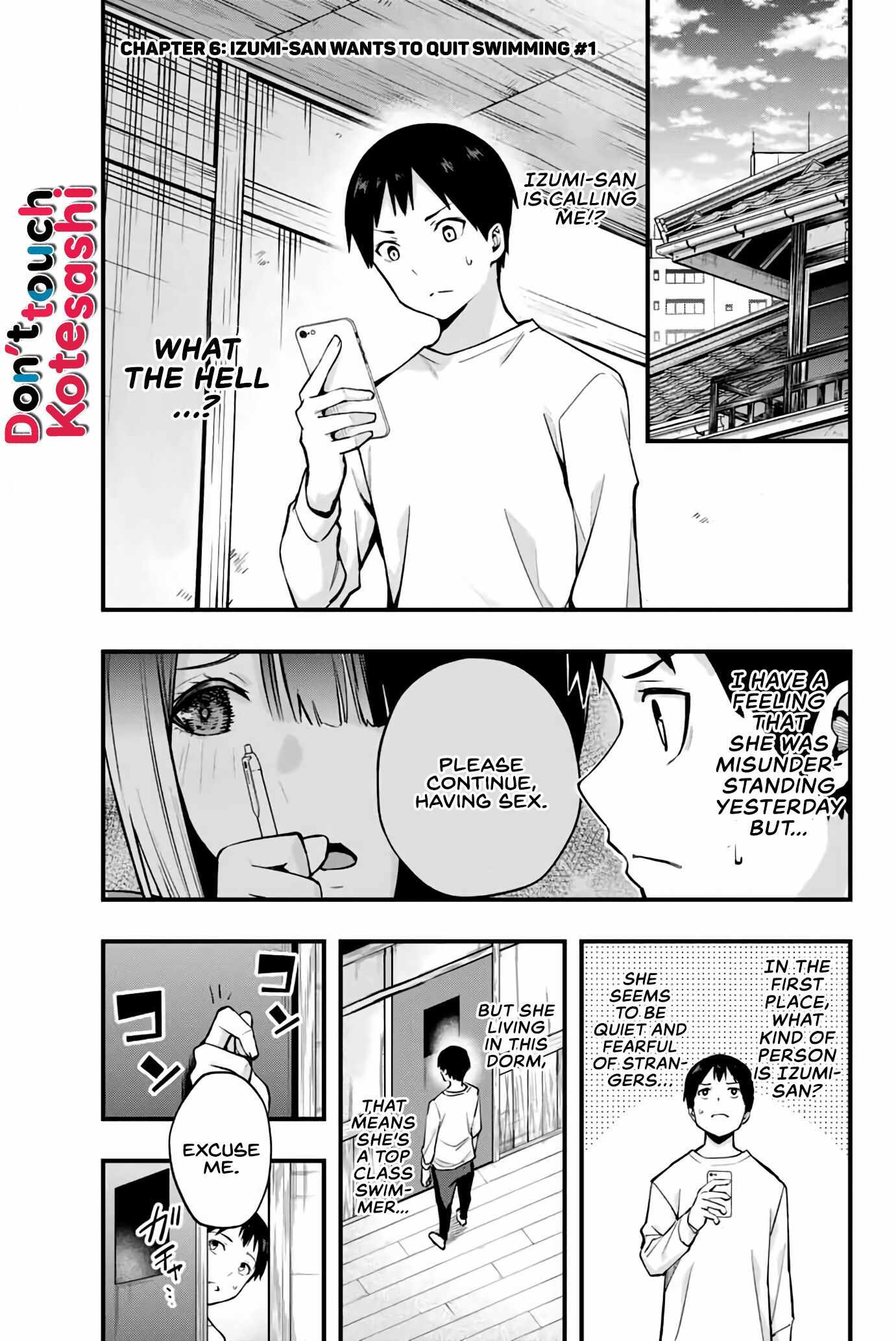 Don’t Touch, Kotesashi-kun Chapter 6 - Page 2
