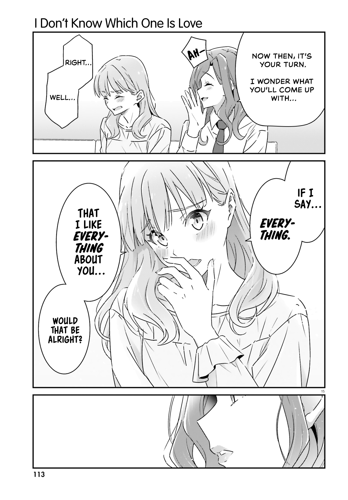 Dore ga Koi Ka ga Wakaranai Chapter 10 - Page 14