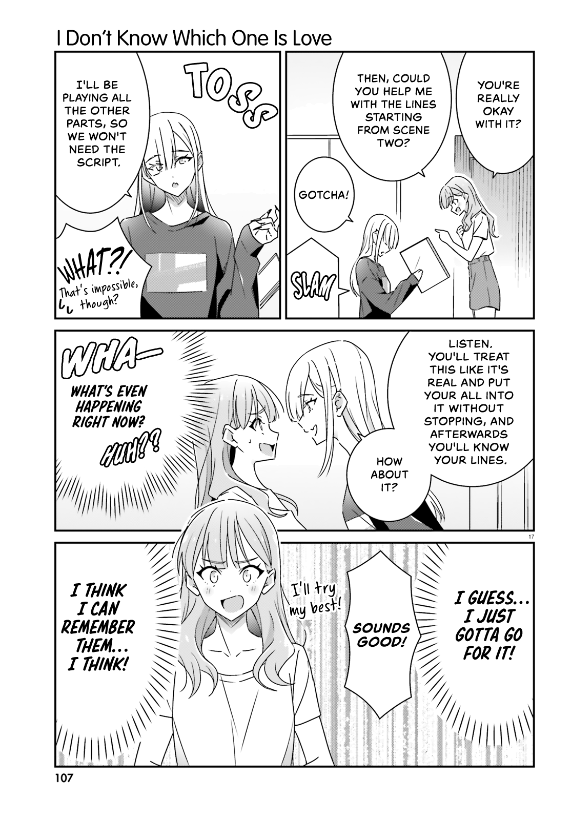 Dore ga Koi Ka ga Wakaranai Chapter 15 - Page 17