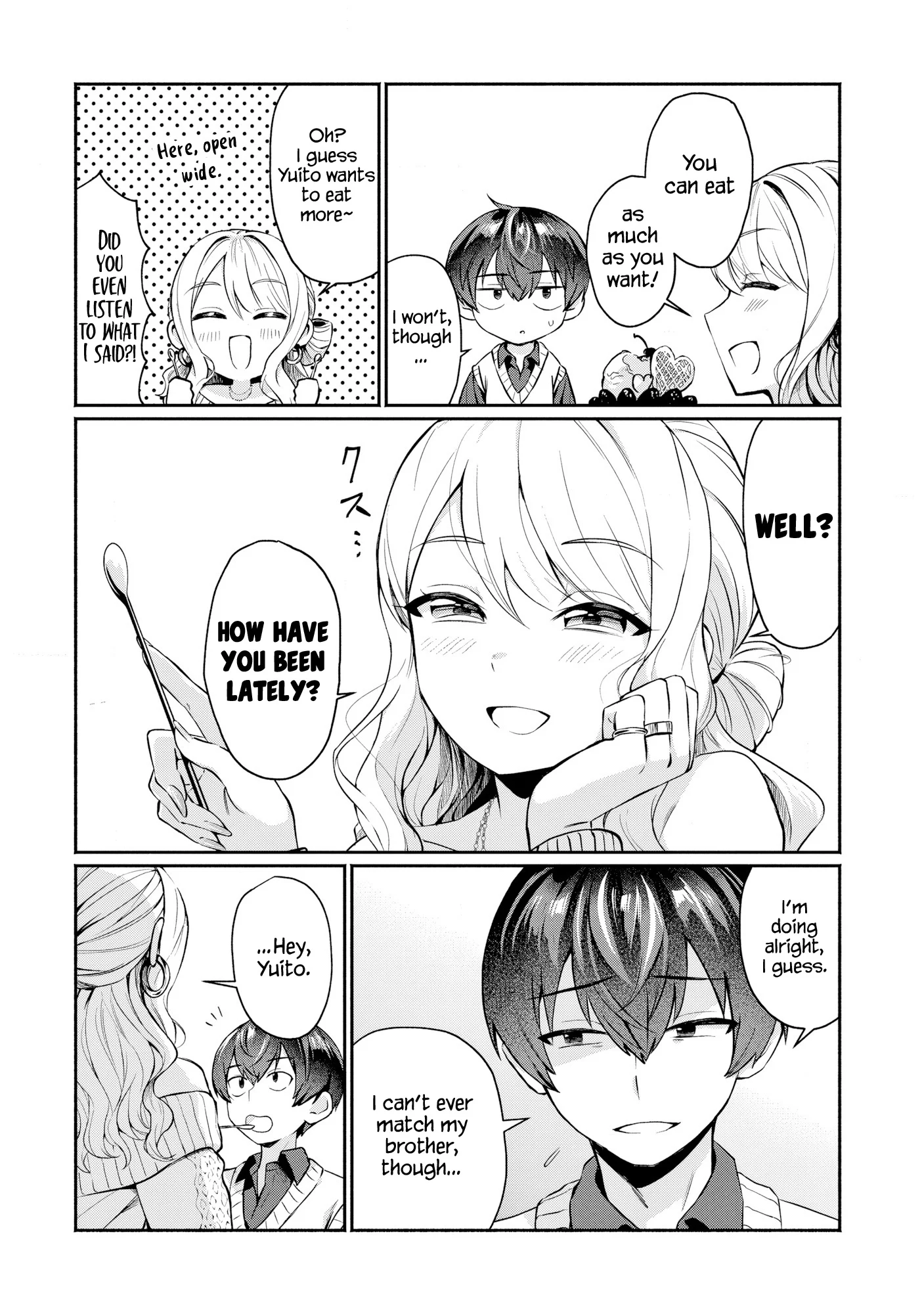 Douyara Ore wa Imadoki Gal na Toshiue Osananajimi kara Gekiomo Kanjou wo Mukerareteiru Rashii Chapter 1 - Page 20
