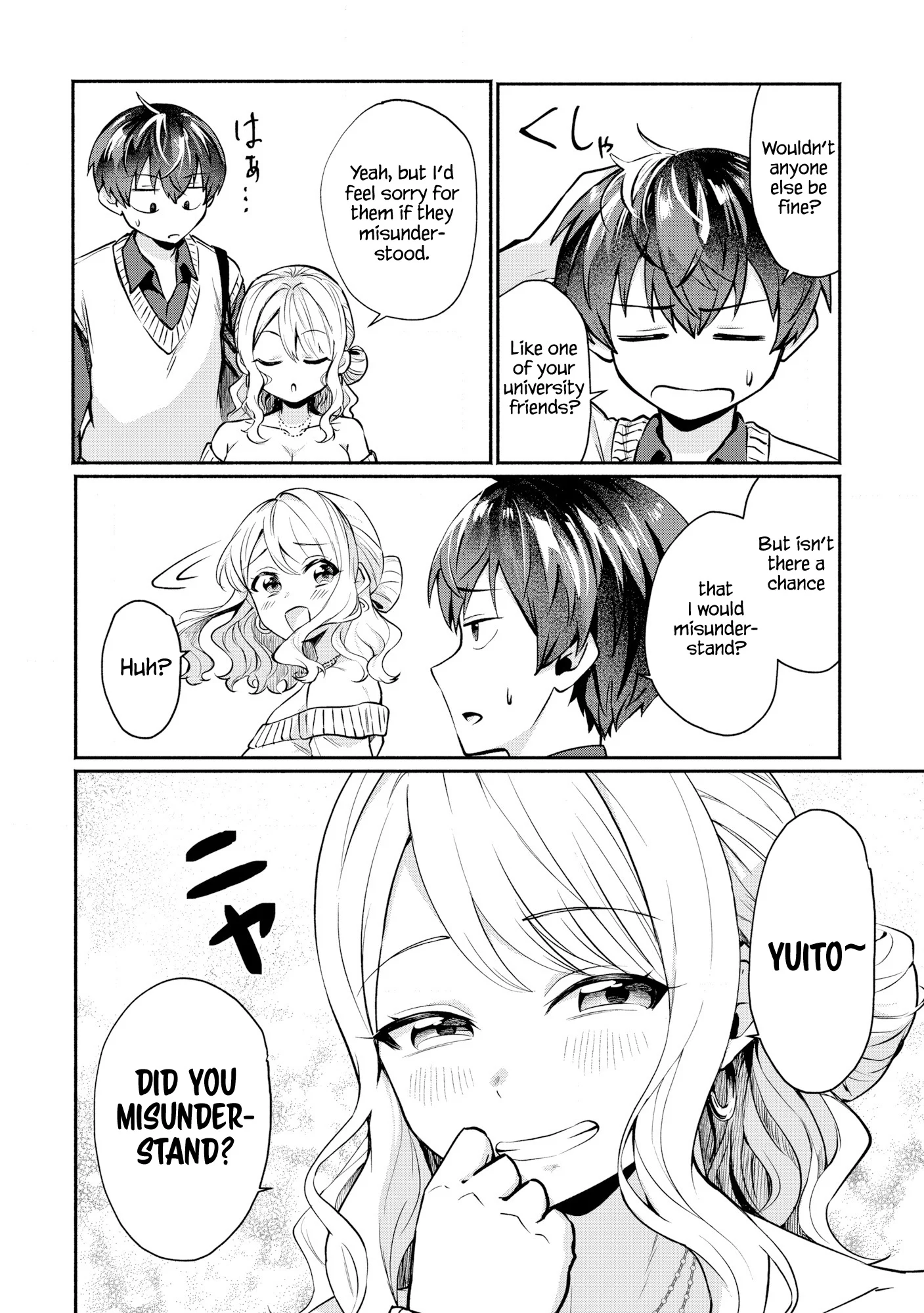 Douyara Ore wa Imadoki Gal na Toshiue Osananajimi kara Gekiomo Kanjou wo Mukerareteiru Rashii Chapter 1 - Page 24