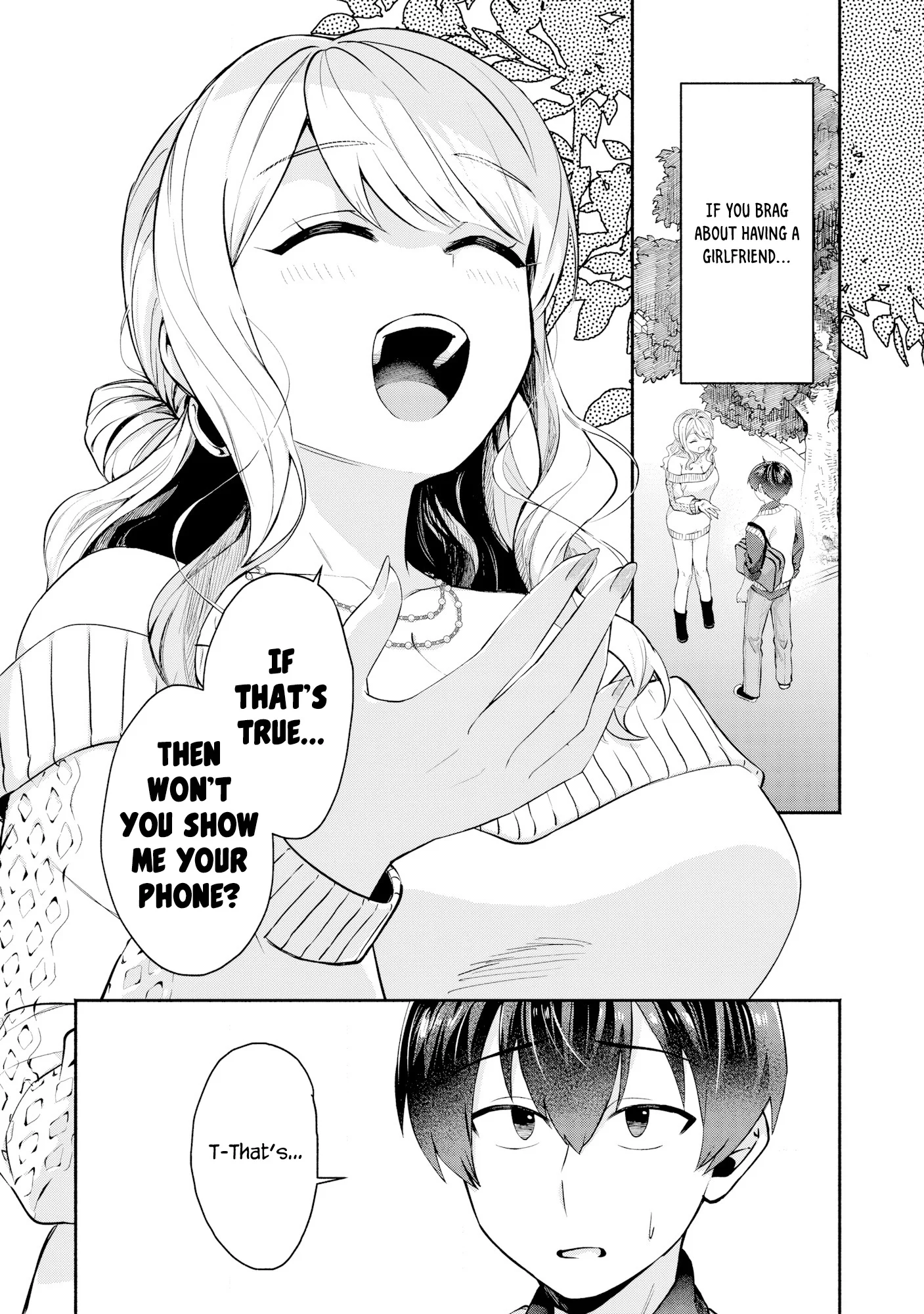 Douyara Ore wa Imadoki Gal na Toshiue Osananajimi kara Gekiomo Kanjou wo Mukerareteiru Rashii Chapter 2 - Page 3