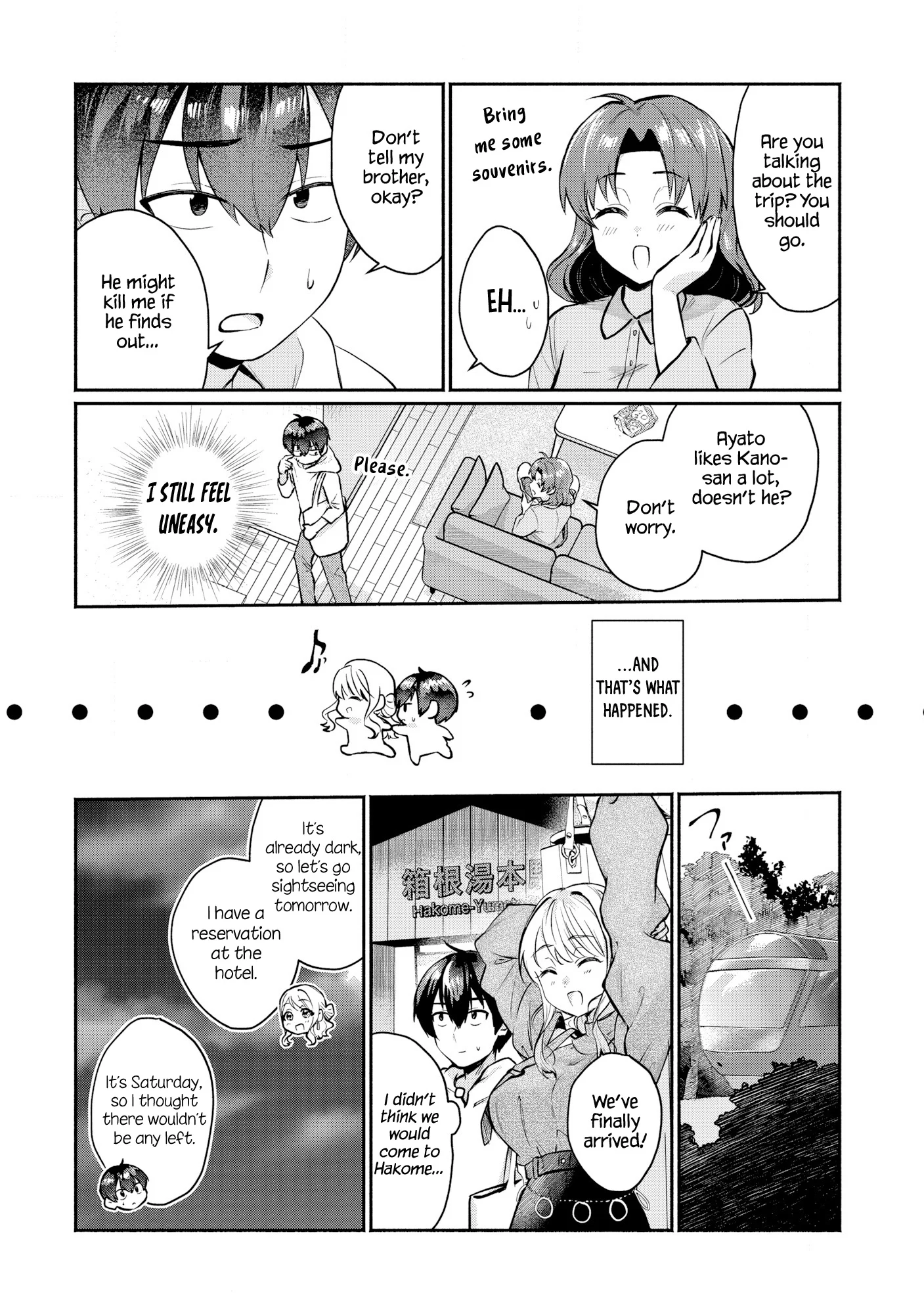Douyara Ore wa Imadoki Gal na Toshiue Osananajimi kara Gekiomo Kanjou wo Mukerareteiru Rashii Chapter 3 - Page 12