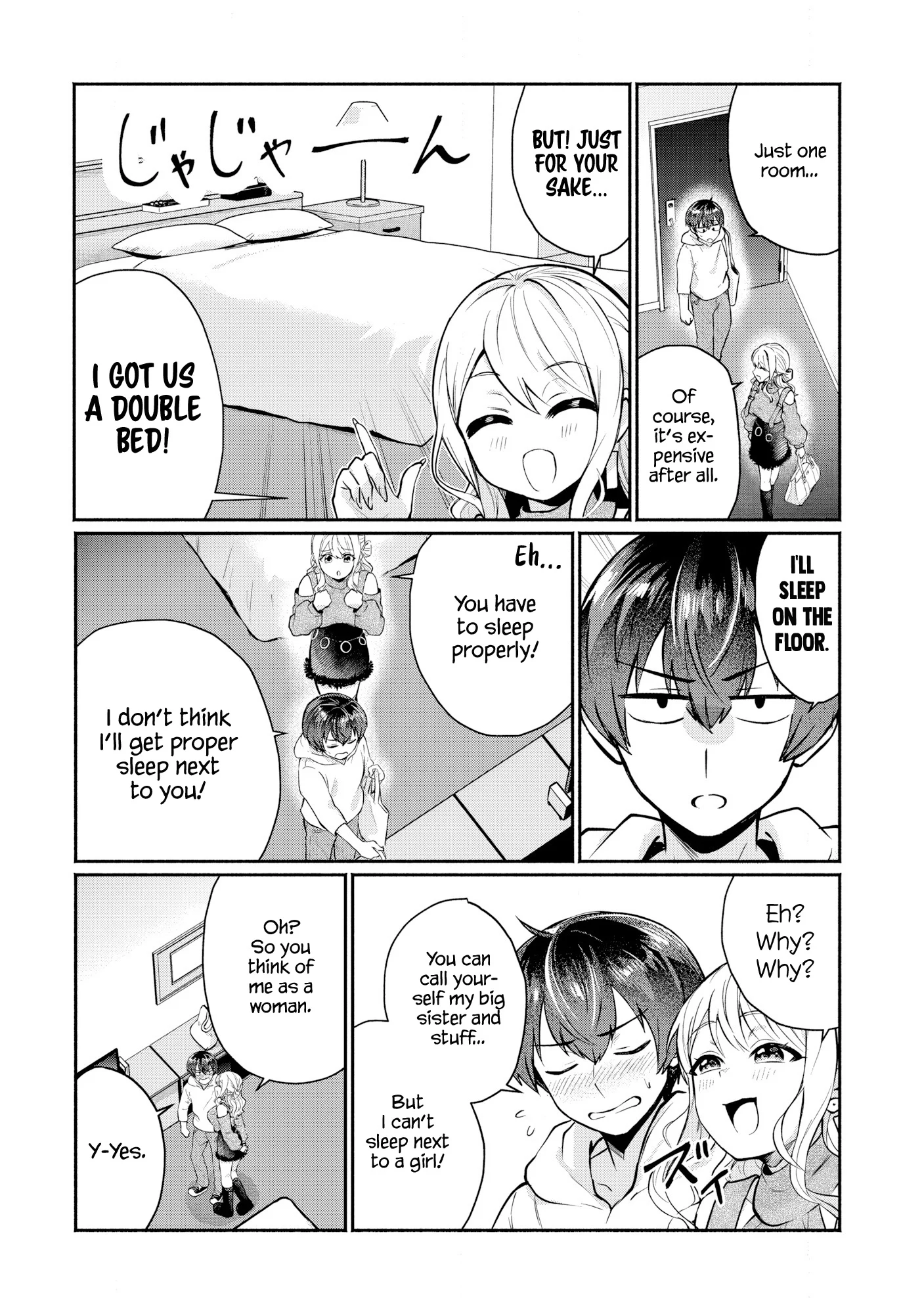 Douyara Ore wa Imadoki Gal na Toshiue Osananajimi kara Gekiomo Kanjou wo Mukerareteiru Rashii Chapter 3 - Page 14