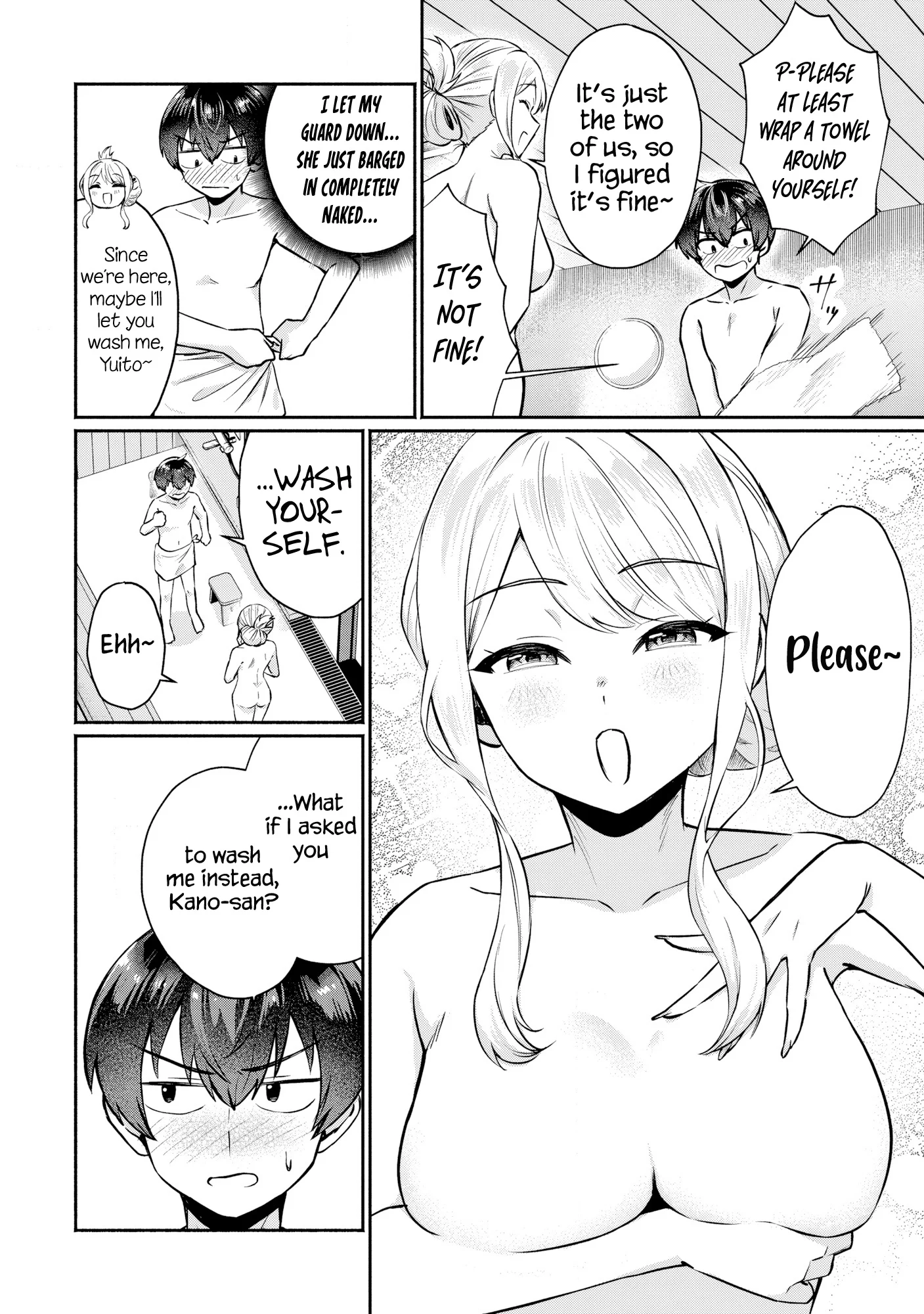 Douyara Ore wa Imadoki Gal na Toshiue Osananajimi kara Gekiomo Kanjou wo Mukerareteiru Rashii Chapter 4 - Page 2