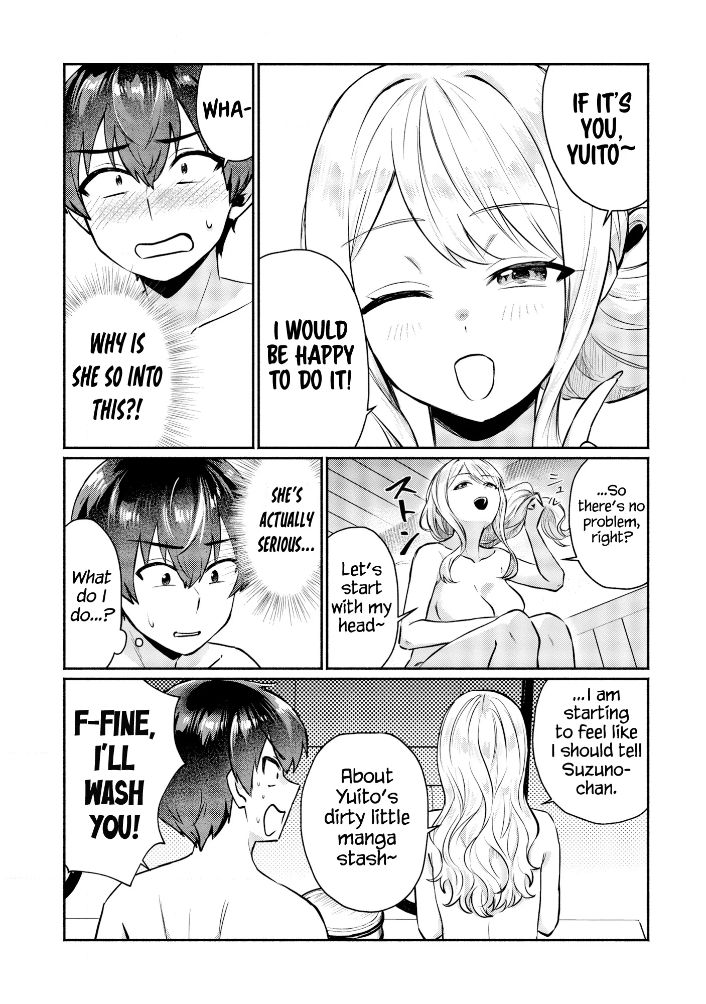 Douyara Ore wa Imadoki Gal na Toshiue Osananajimi kara Gekiomo Kanjou wo Mukerareteiru Rashii Chapter 4 - Page 3