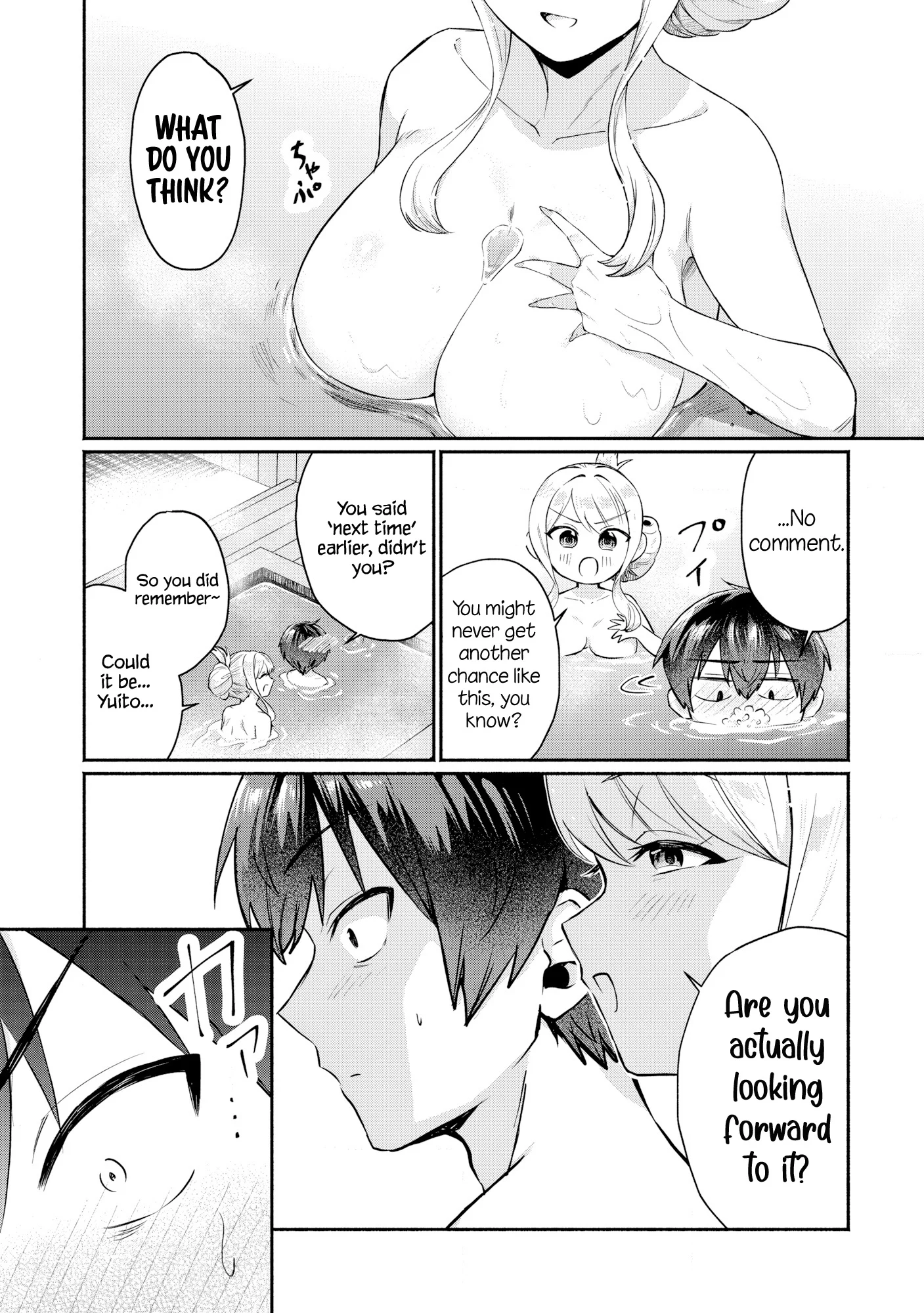 Douyara Ore wa Imadoki Gal na Toshiue Osananajimi kara Gekiomo Kanjou wo Mukerareteiru Rashii Chapter 4 - Page 7