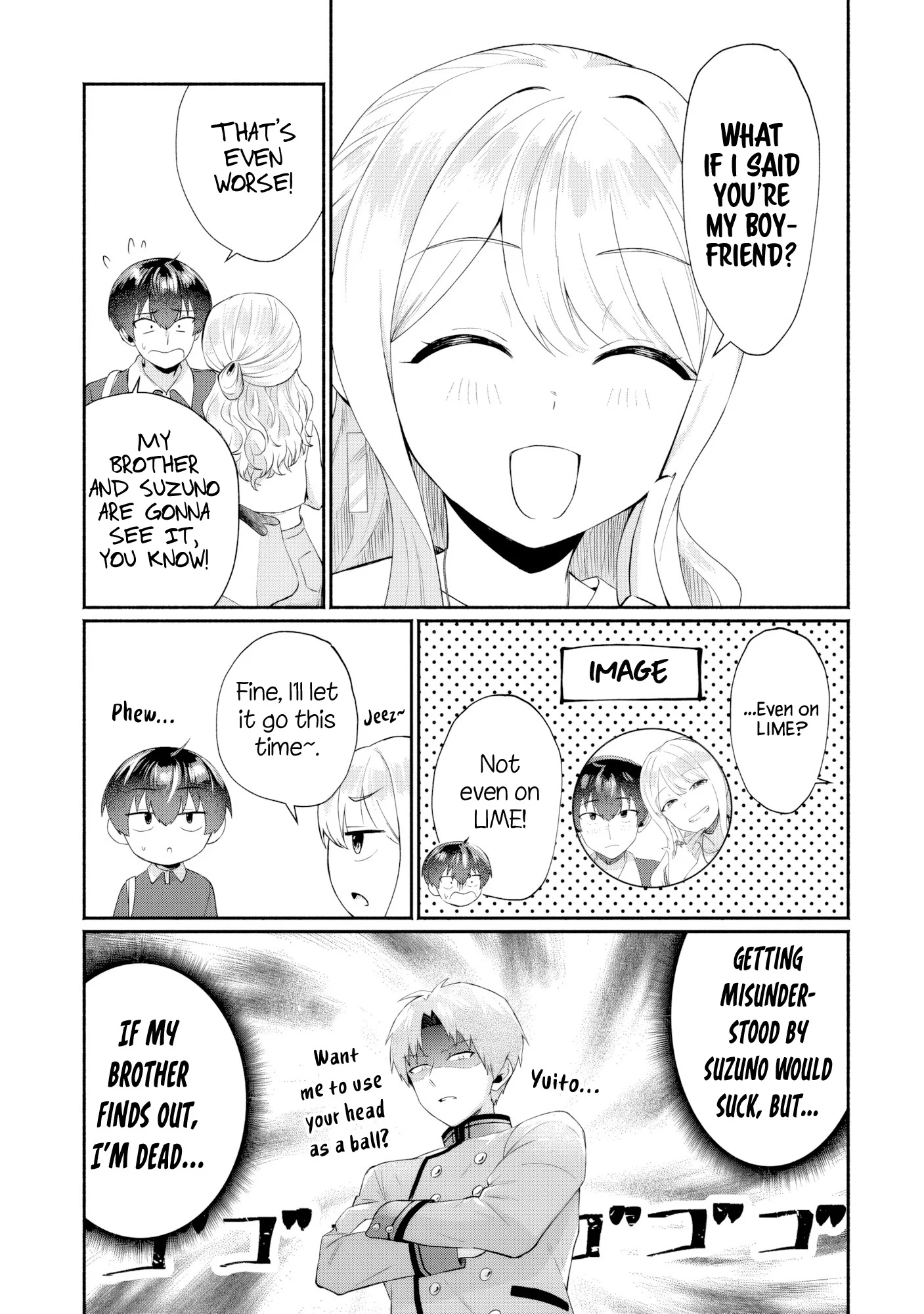 Douyara Ore wa Imadoki Gal na Toshiue Osananajimi kara Gekiomo Kanjou wo Mukerareteiru Rashii Chapter 5 - Page 11