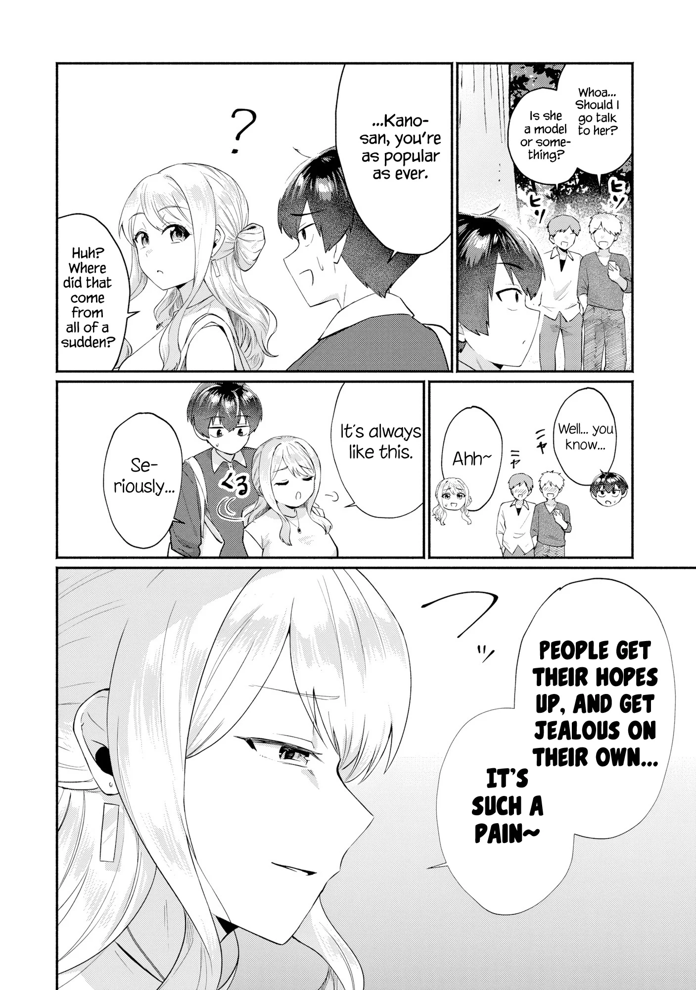 Douyara Ore wa Imadoki Gal na Toshiue Osananajimi kara Gekiomo Kanjou wo Mukerareteiru Rashii Chapter 5 - Page 6