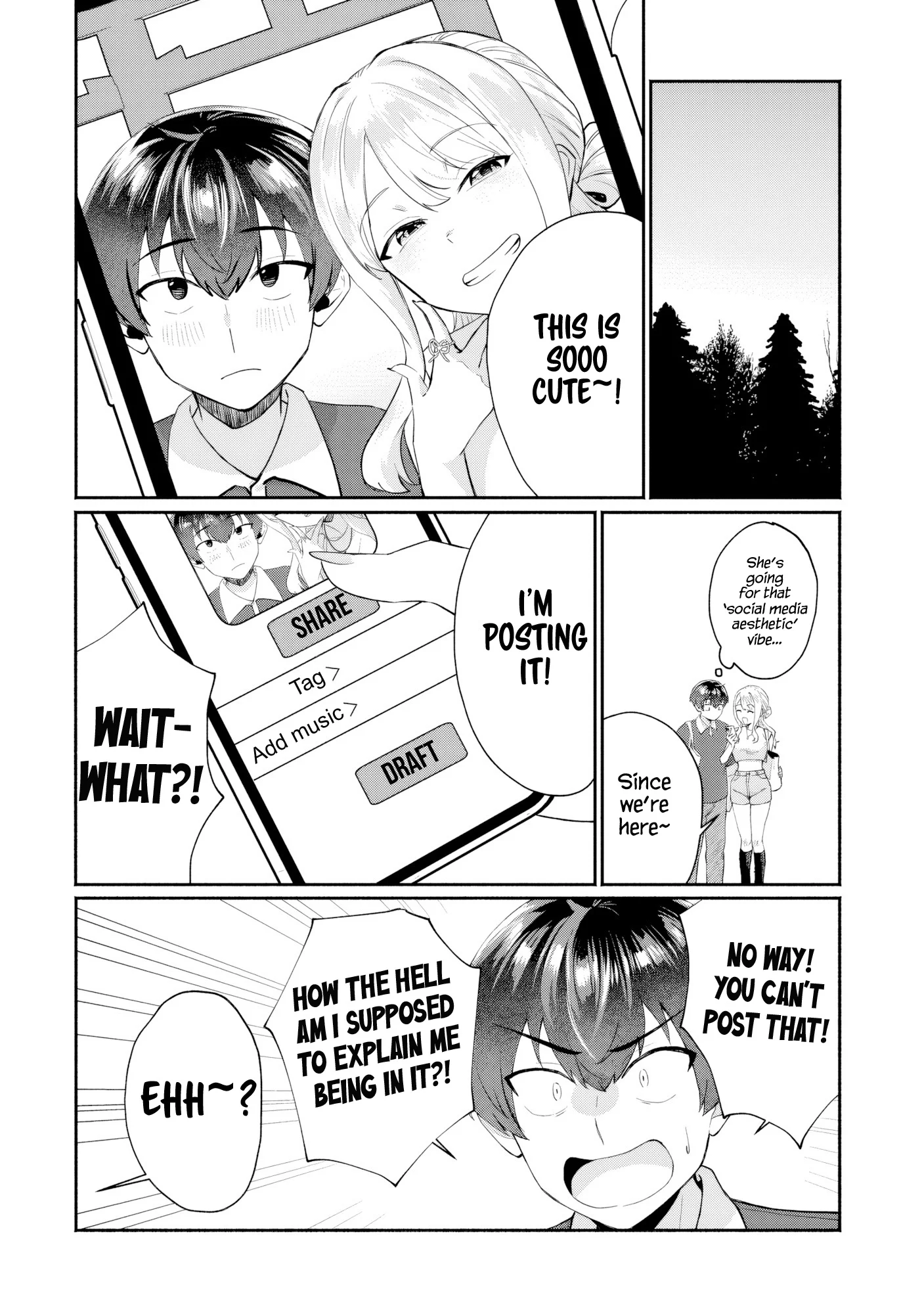 Douyara Ore wa Imadoki Gal na Toshiue Osananajimi kara Gekiomo Kanjou wo Mukerareteiru Rashii Chapter 5 - Page 10