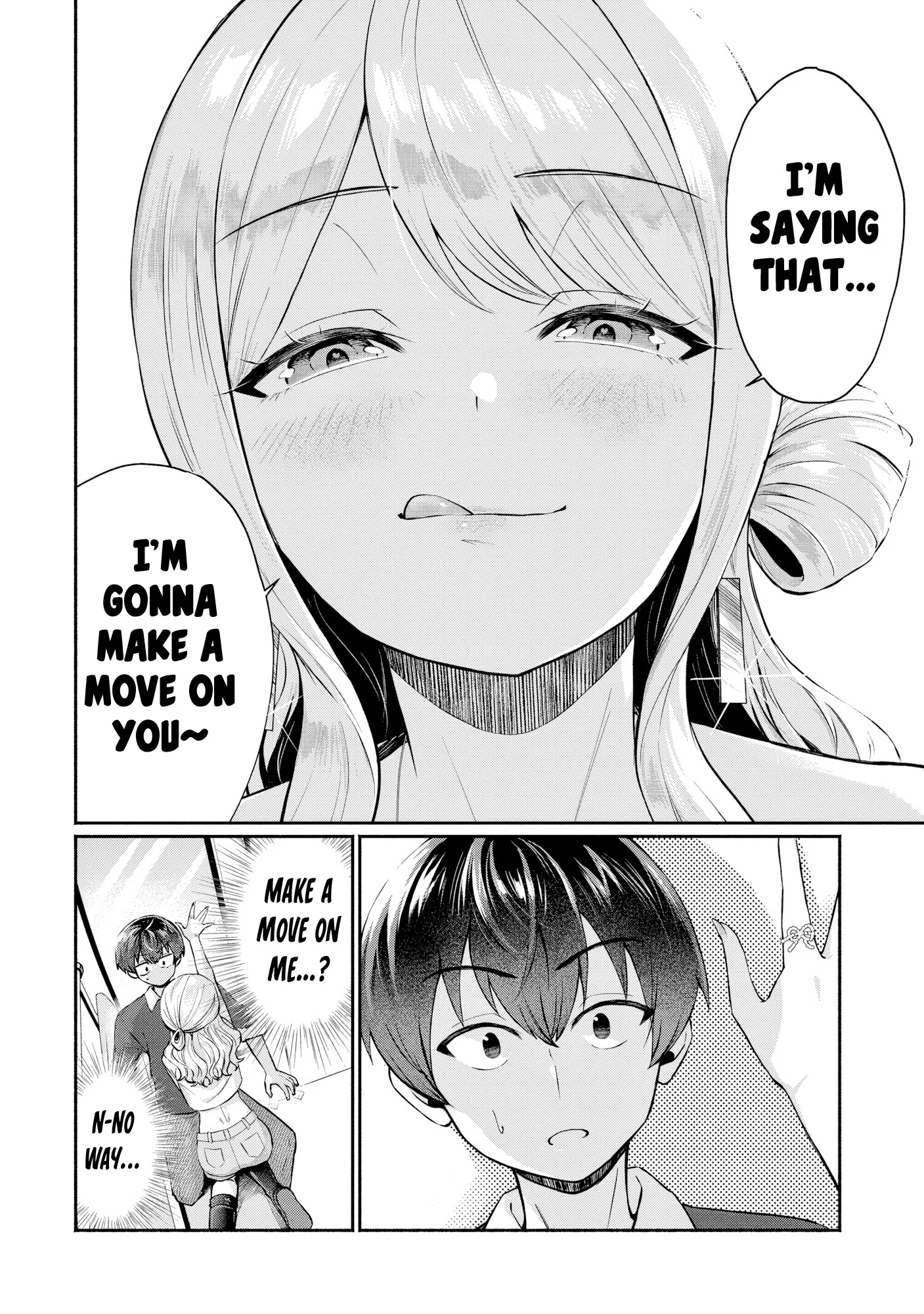 Douyara Ore wa Imadoki Gal na Toshiue Osananajimi kara Gekiomo Kanjou wo Mukerareteiru Rashii Chapter 6 - Page 2