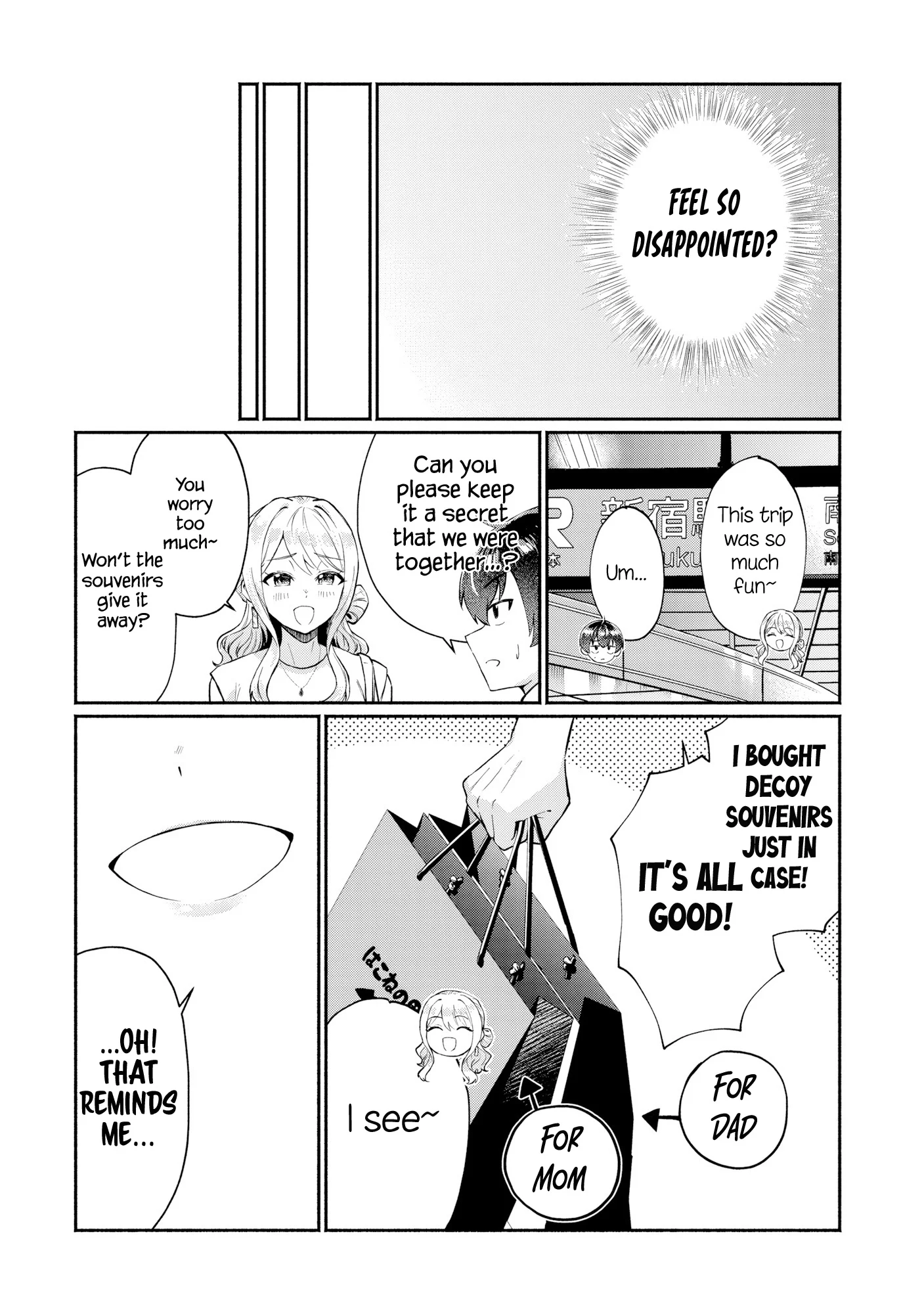 Douyara Ore wa Imadoki Gal na Toshiue Osananajimi kara Gekiomo Kanjou wo Mukerareteiru Rashii Chapter 6 - Page 6