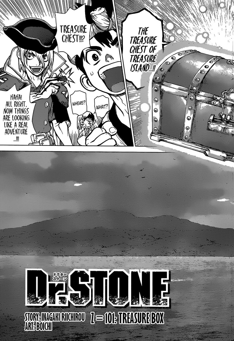 Dr. Stone Chapter 101 - Page 1