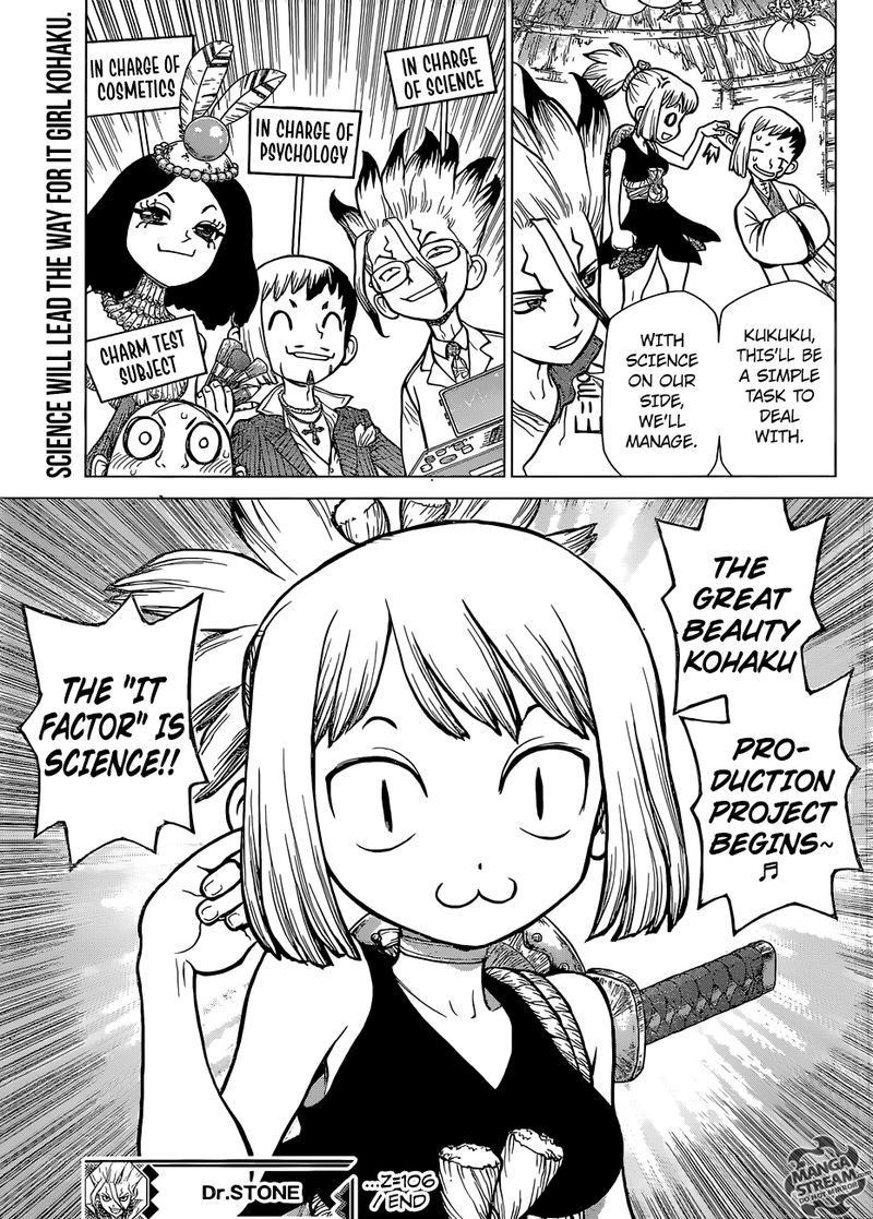 Dr. Stone Chapter 106 - Page 18