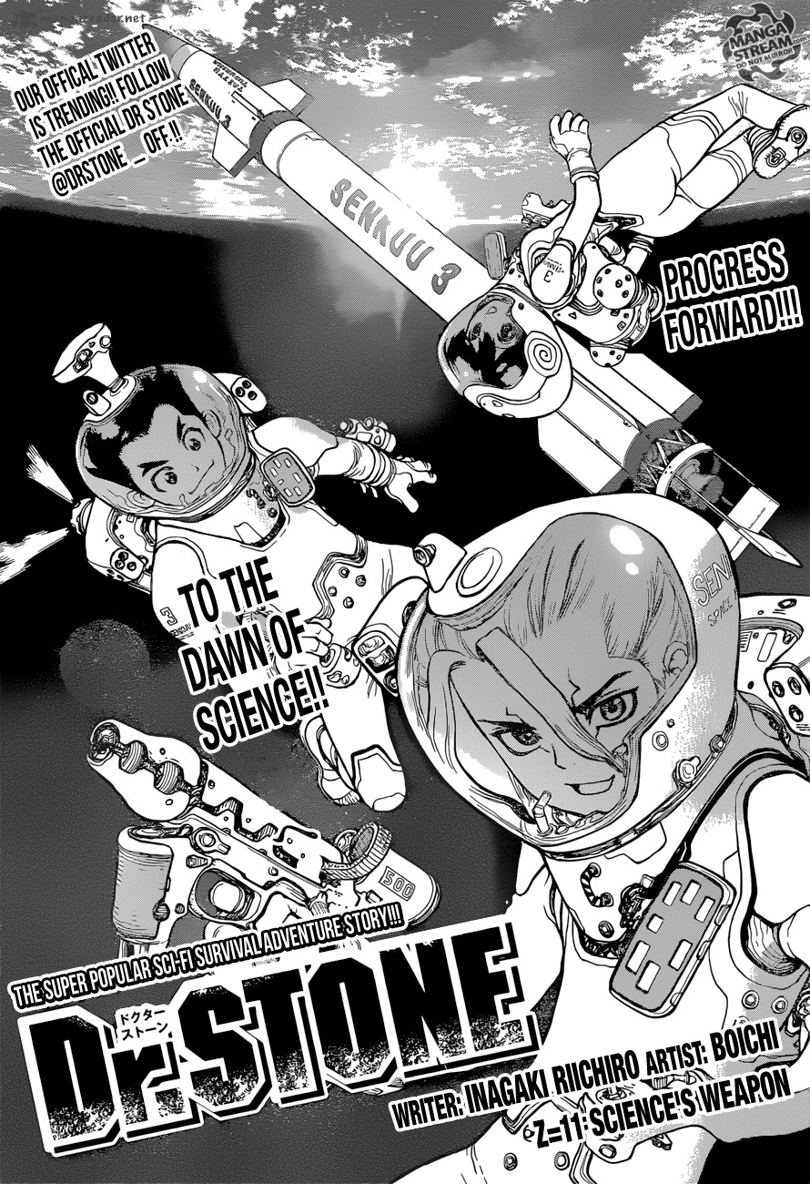 Dr. Stone Chapter 11 - Page 1