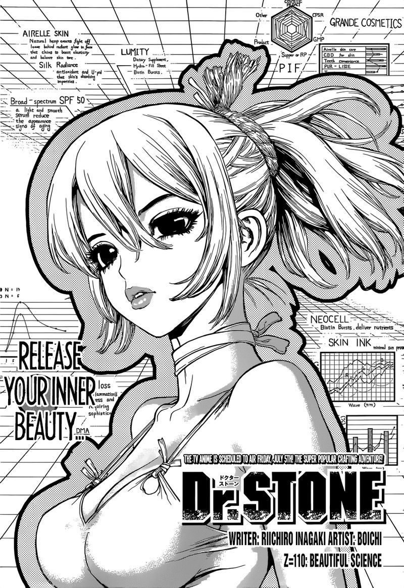 Dr. Stone Chapter 110 - Page 1
