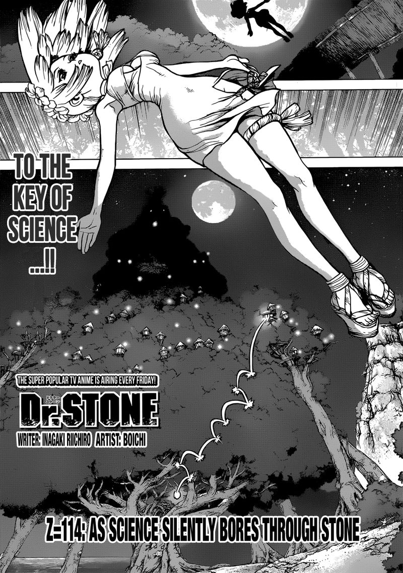 Dr. Stone Chapter 114 - Page 1