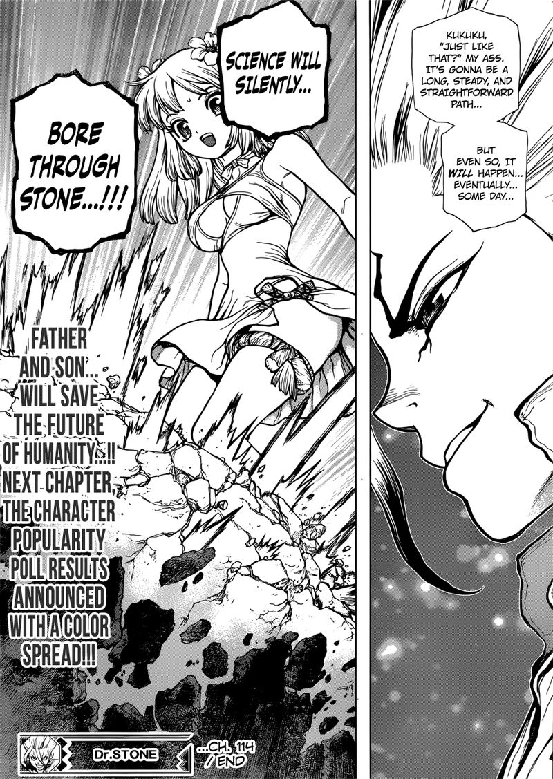 Dr. Stone Chapter 114 - Page 18