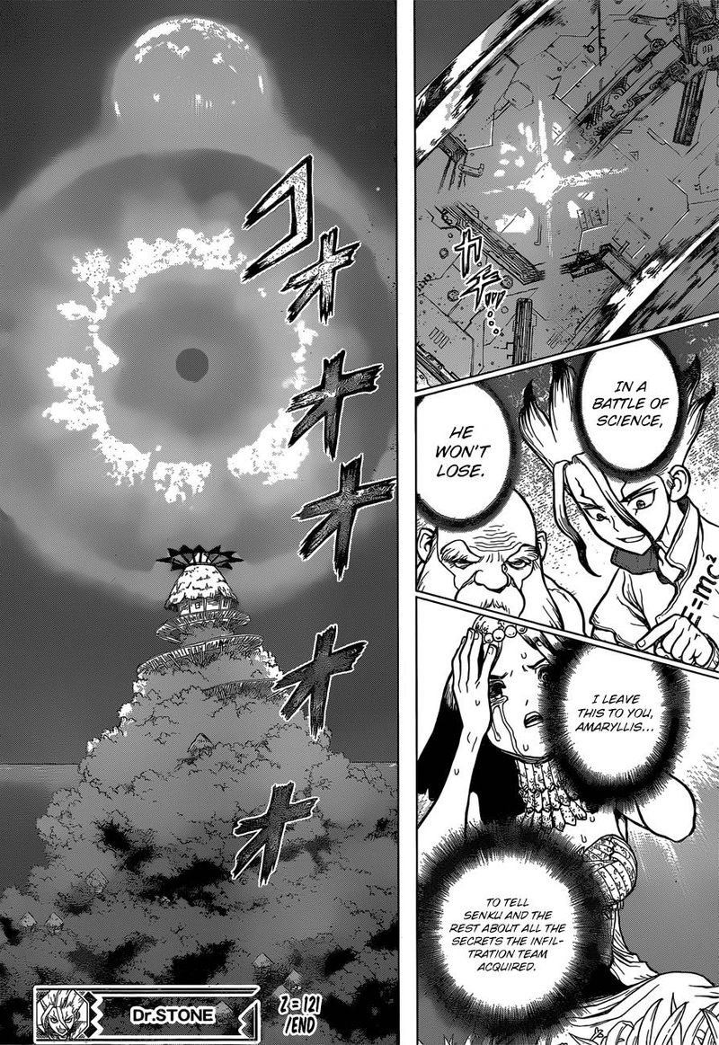 Dr. Stone Chapter 121 - Page 18