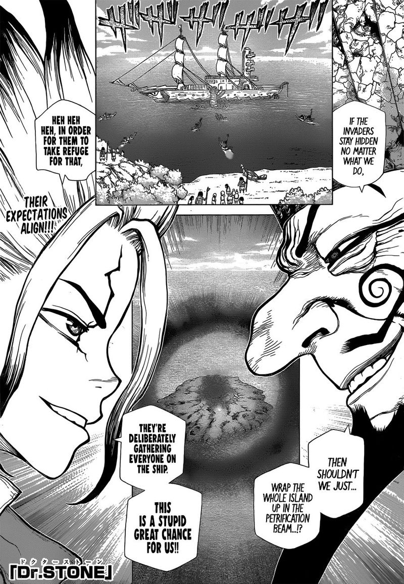Dr. Stone Chapter 128 - Page 1