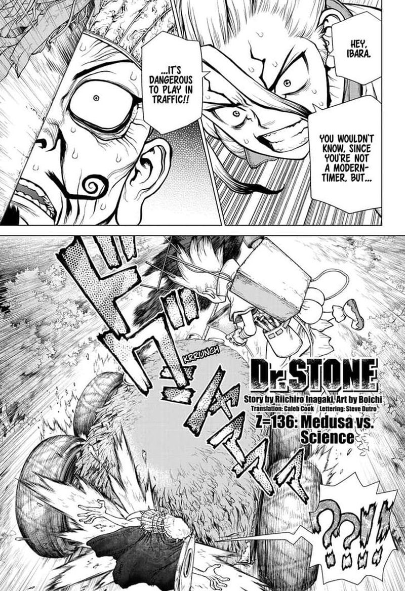 Dr. Stone Chapter 136 - Page 1