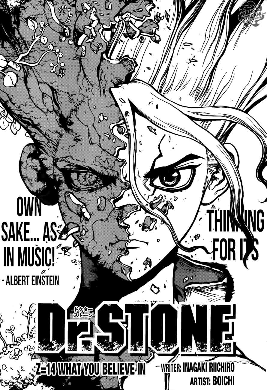 Dr. Stone Chapter 14 - Page 1