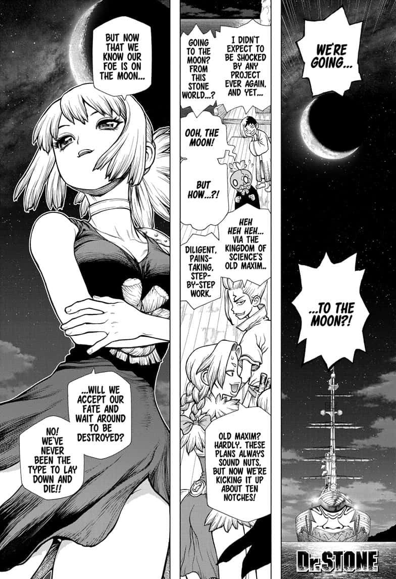 Dr. Stone Chapter 140 - Page 1