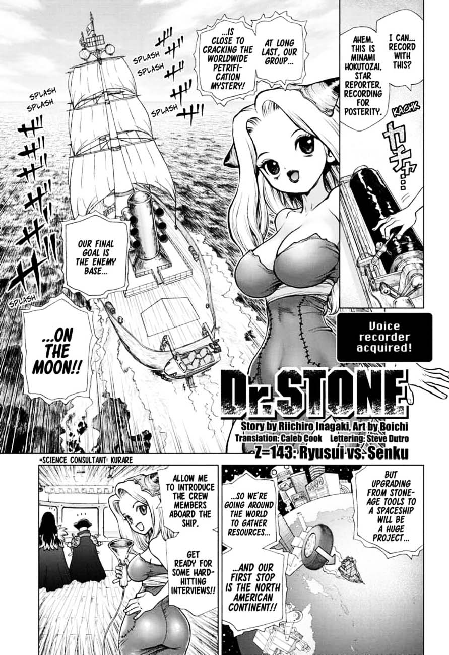 Dr. Stone Chapter 143 - Page 1