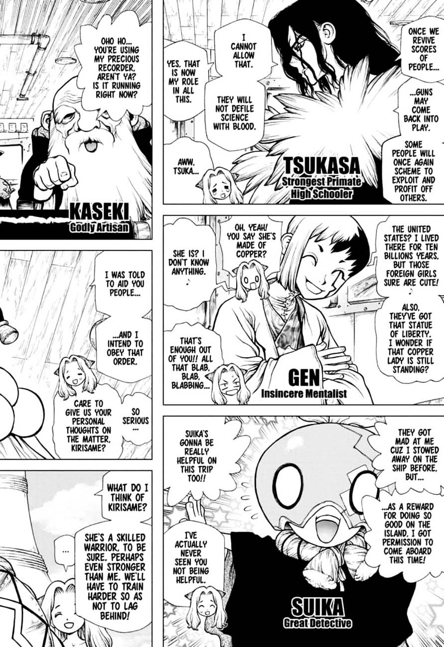 Dr. Stone Chapter 143 - Page 2