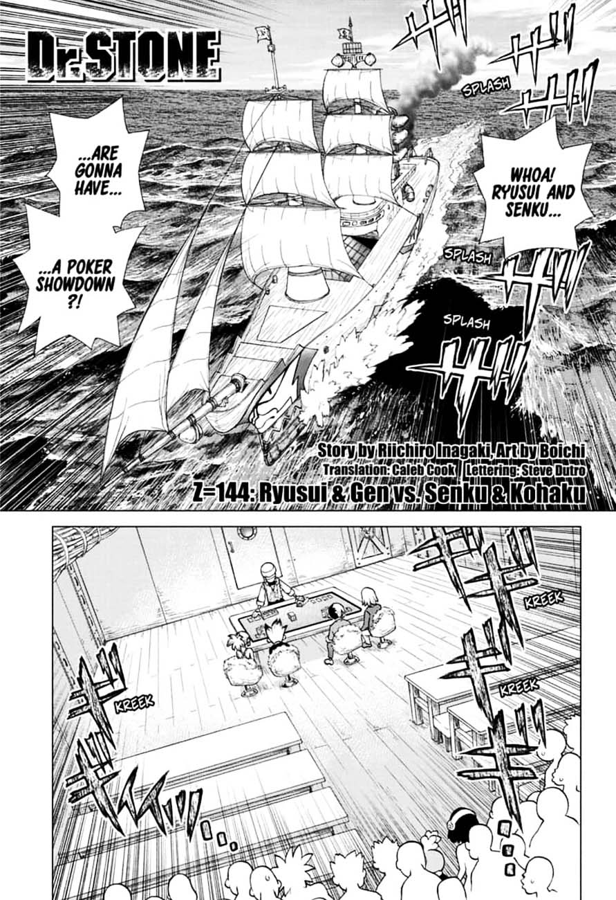 Dr. Stone Chapter 144 - Page 1