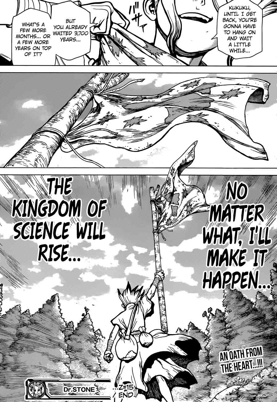 Dr. Stone Chapter 15 - Page 18