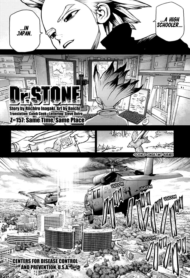 Dr. Stone Chapter 157 - Page 2