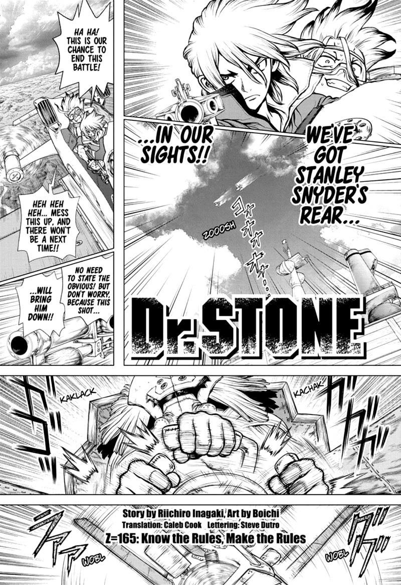Dr. Stone Chapter 165 - Page 1