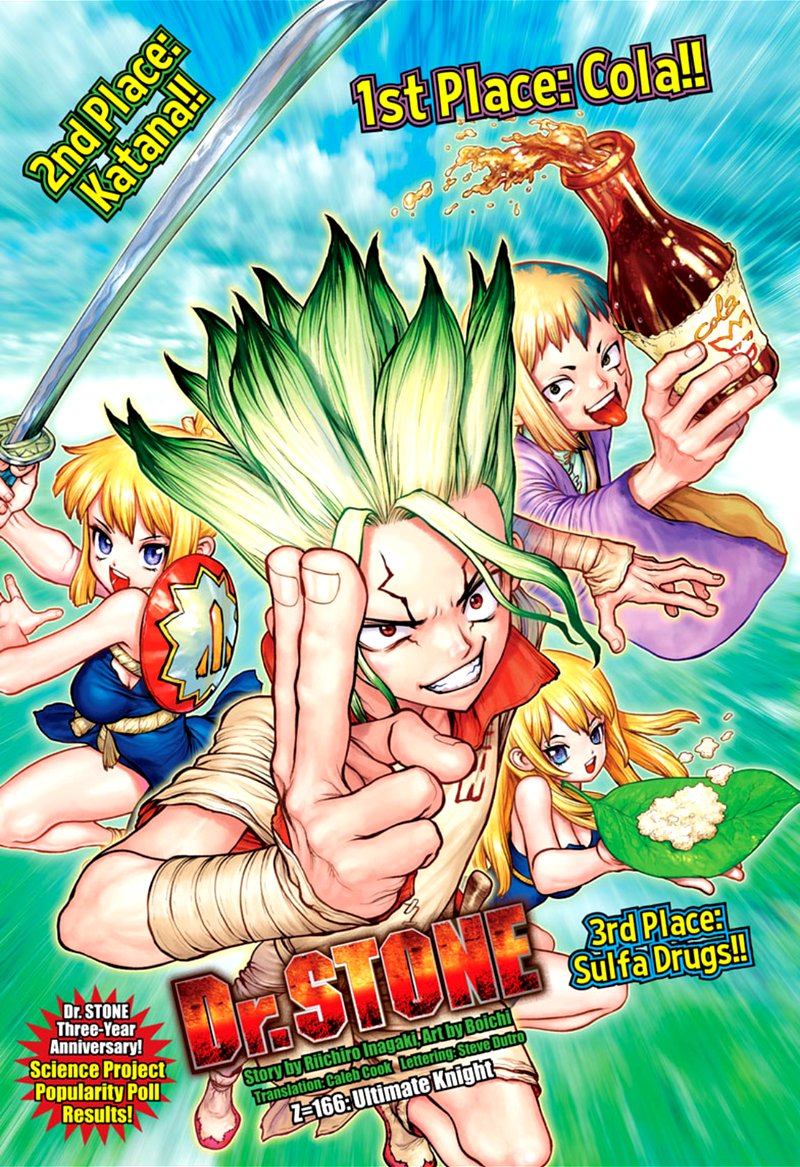 Dr. Stone Chapter 166 - Page 1